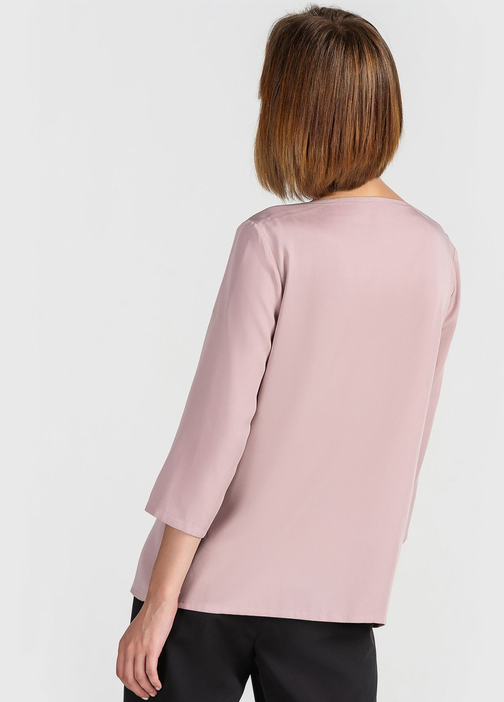 Розово-лиловая летняя блуза Vovk