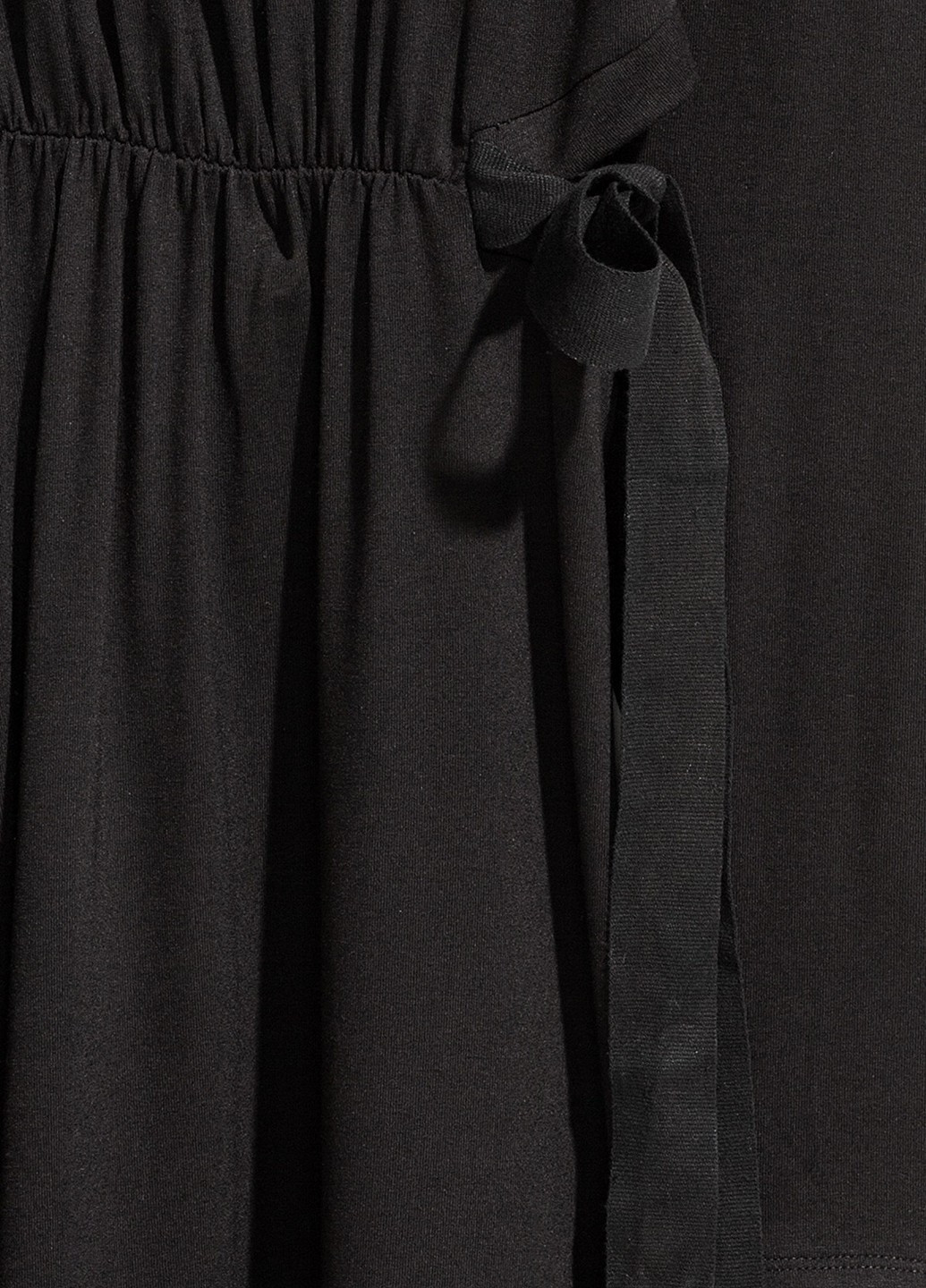 Чорна кежуал сукня, сукня кльош H&M