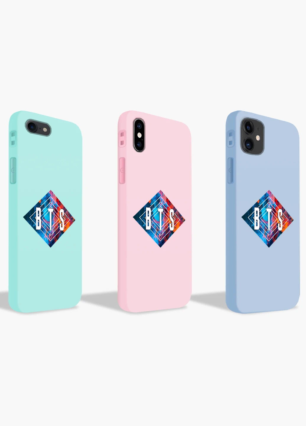 Чохол силіконовий Apple Iphone 6 БТС (BTS) (6937-1062) MobiPrint (219348205)