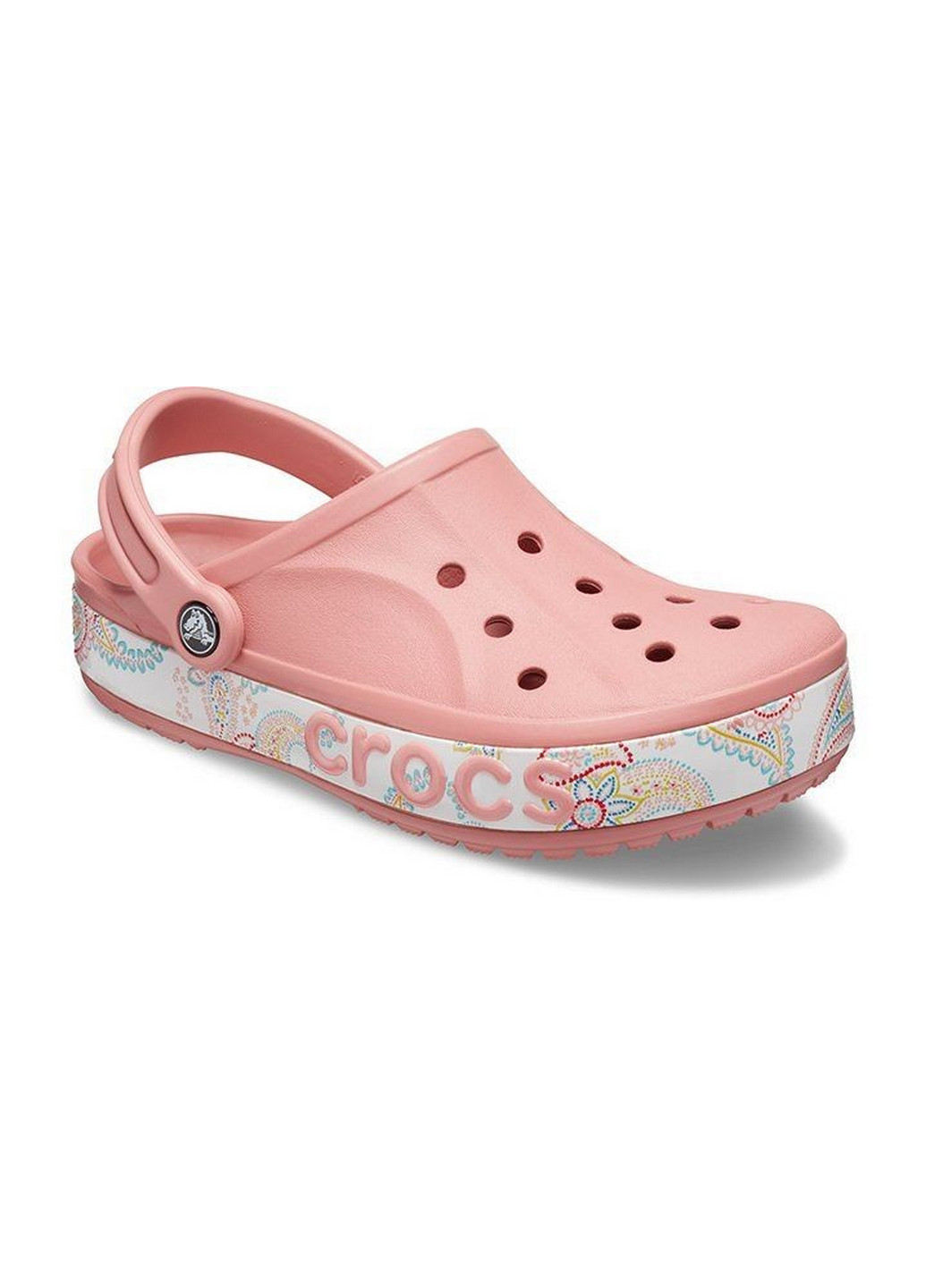 Розовые сабо крокс Crocs