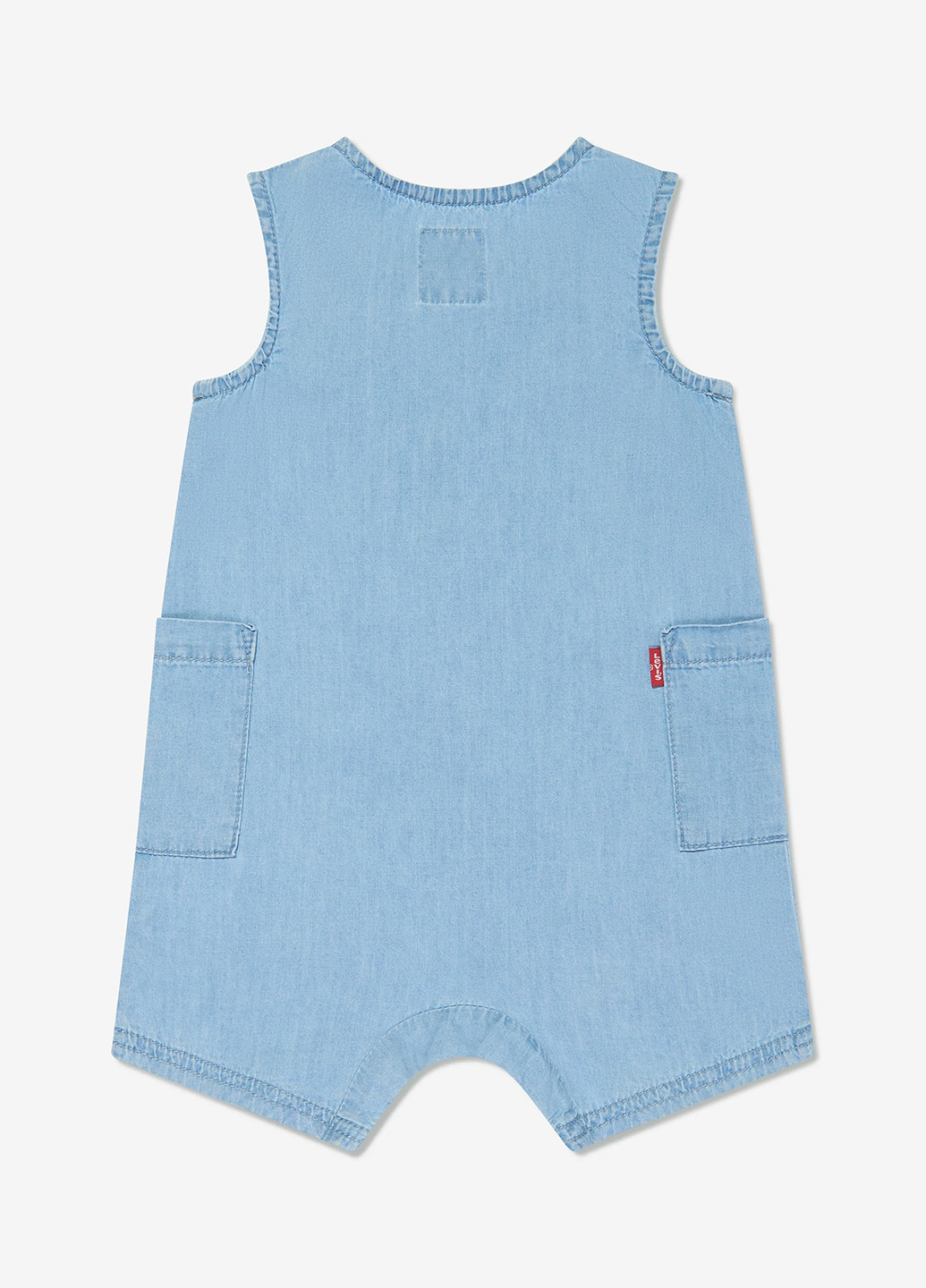 Блакитний демісезонний комплект (пісочник, панама) Levi's