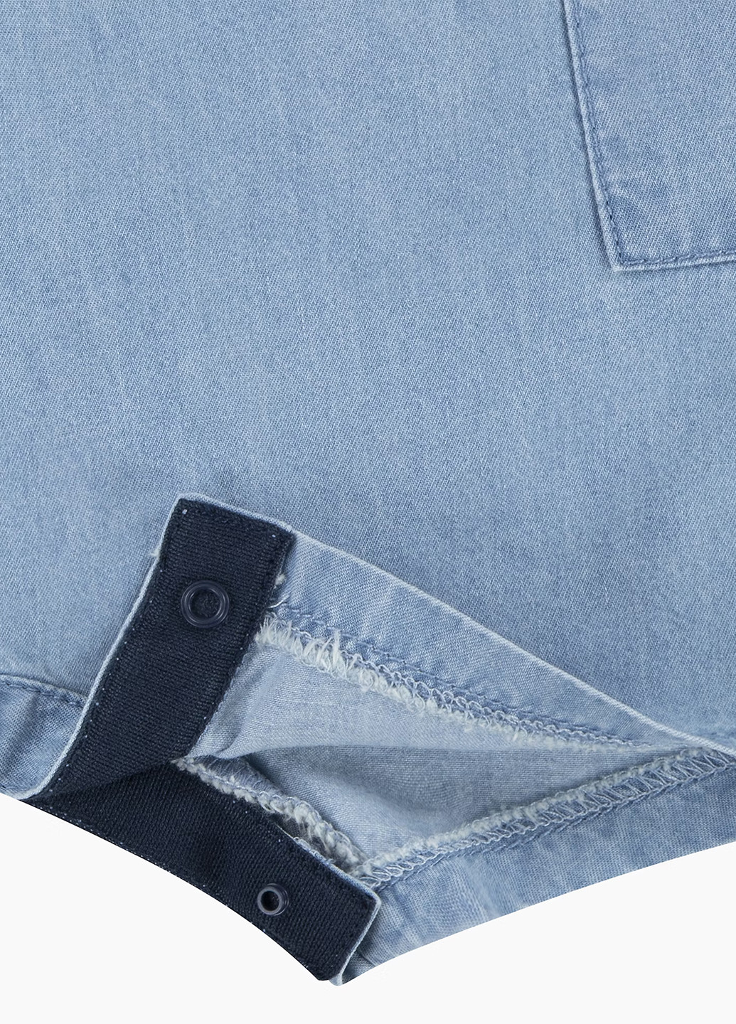 Блакитний демісезонний комплект (пісочник, панама) Levi's