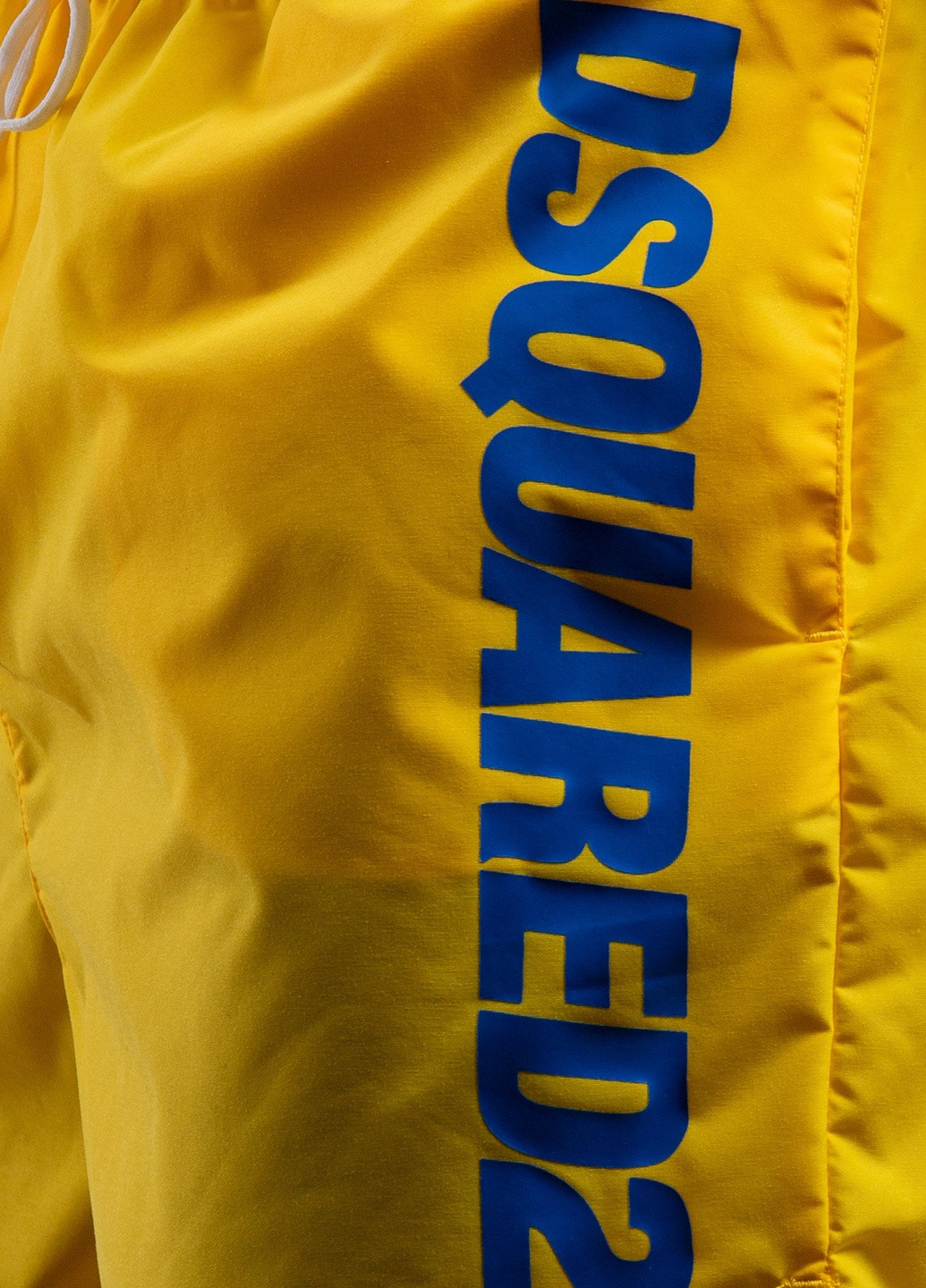 Жовті пляжні шорти з логотипом Dsquared2 (251250436)