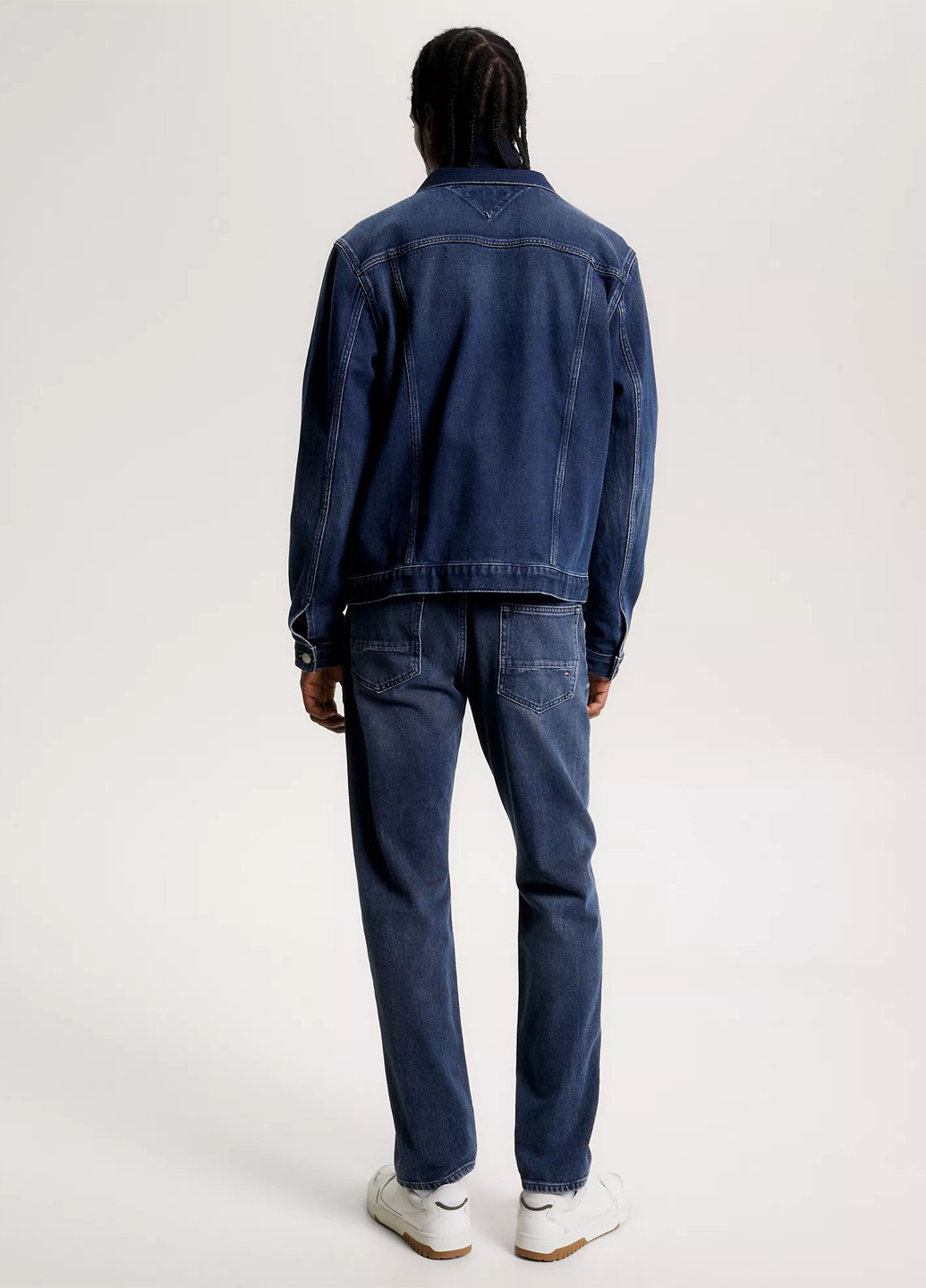 Темно-синяя демисезонная куртка Tommy Hilfiger