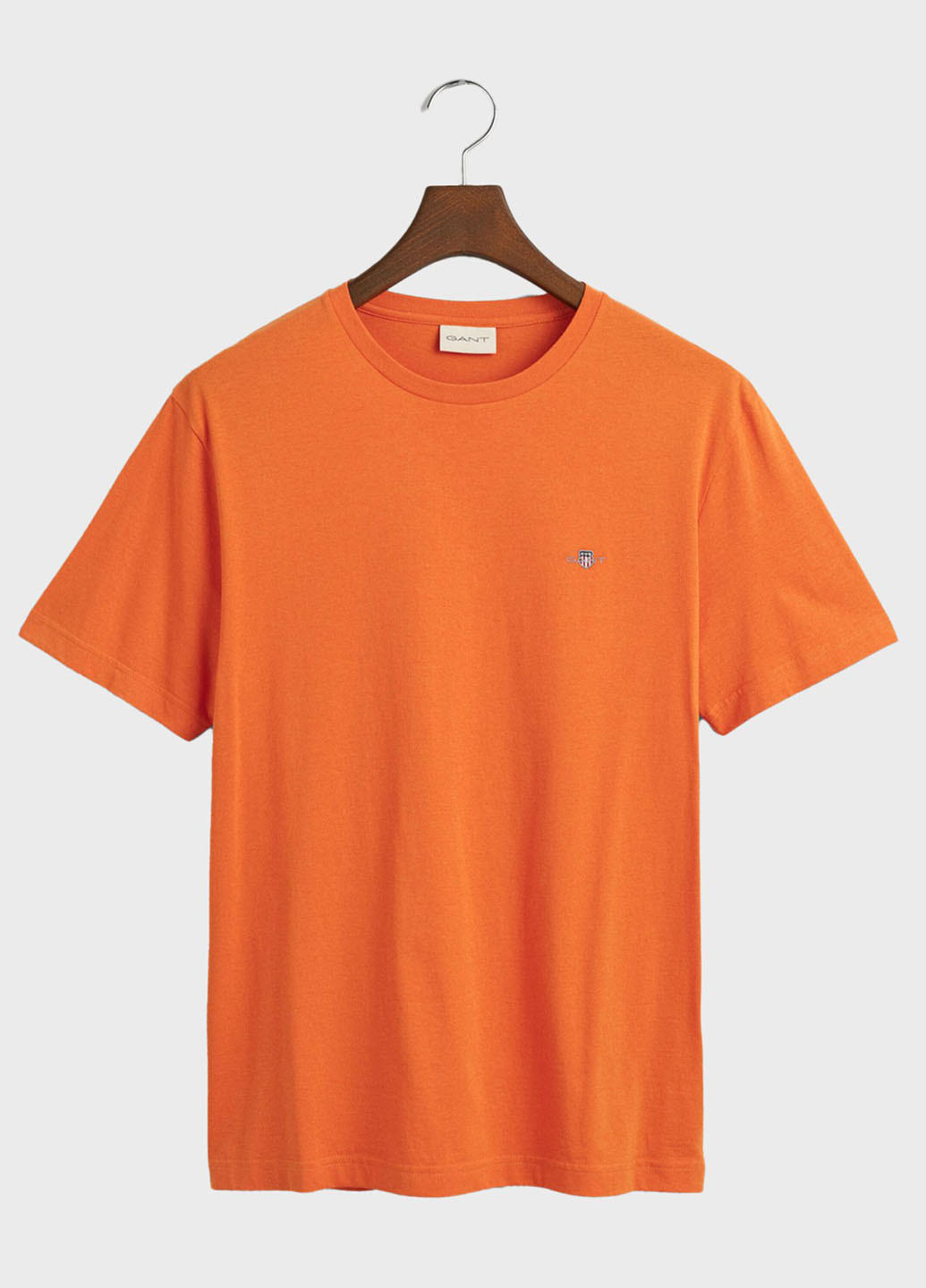 Оранжевая футболка Gant