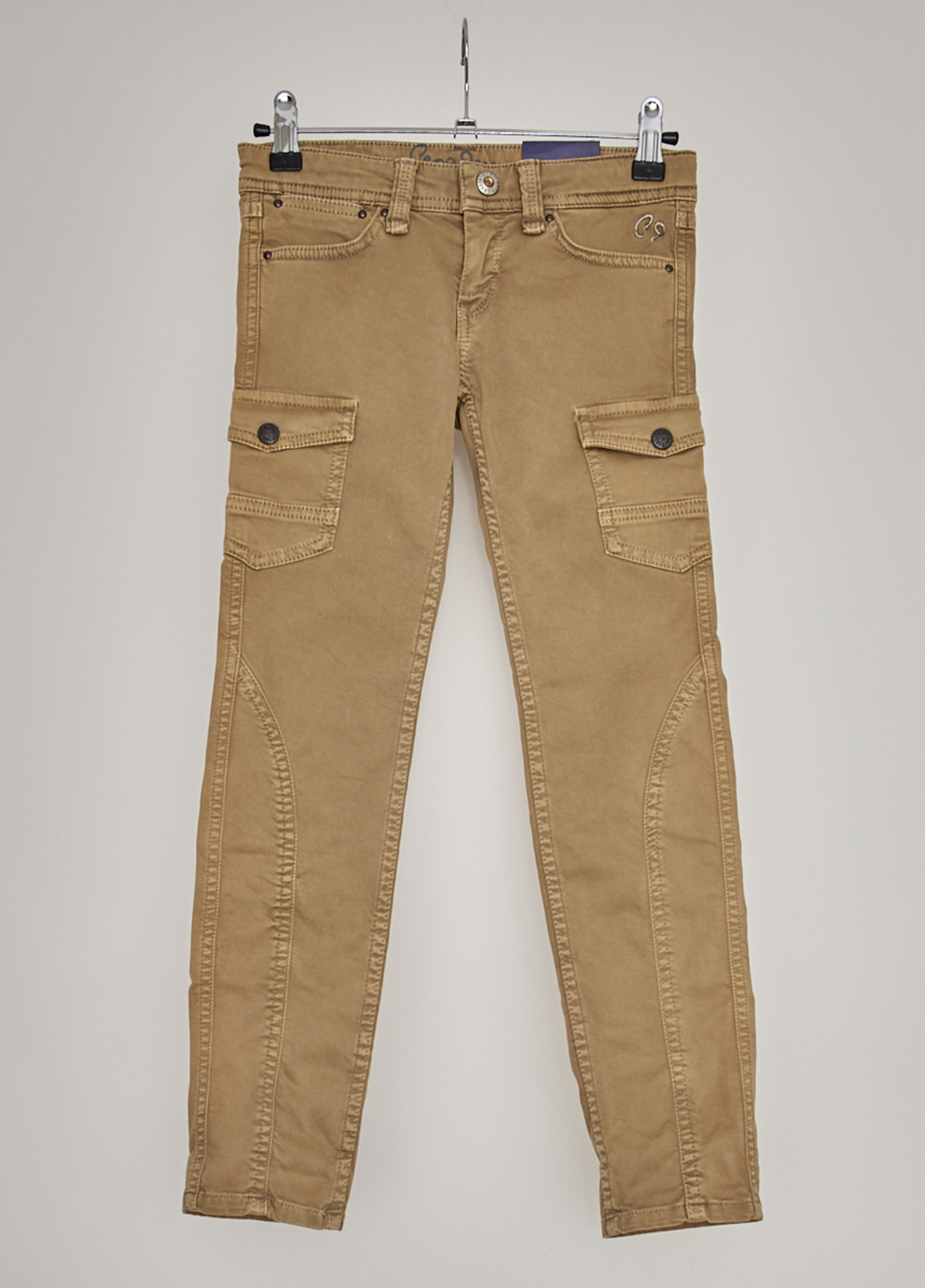 Коричневые демисезонные джинсы Pepe Jeans