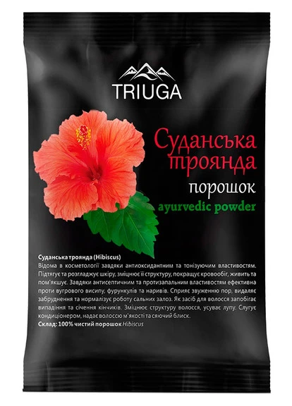 Порошок аюрведичний "Суданська троянда" Ayurvedic Powder Triuga Herbal (250116151)