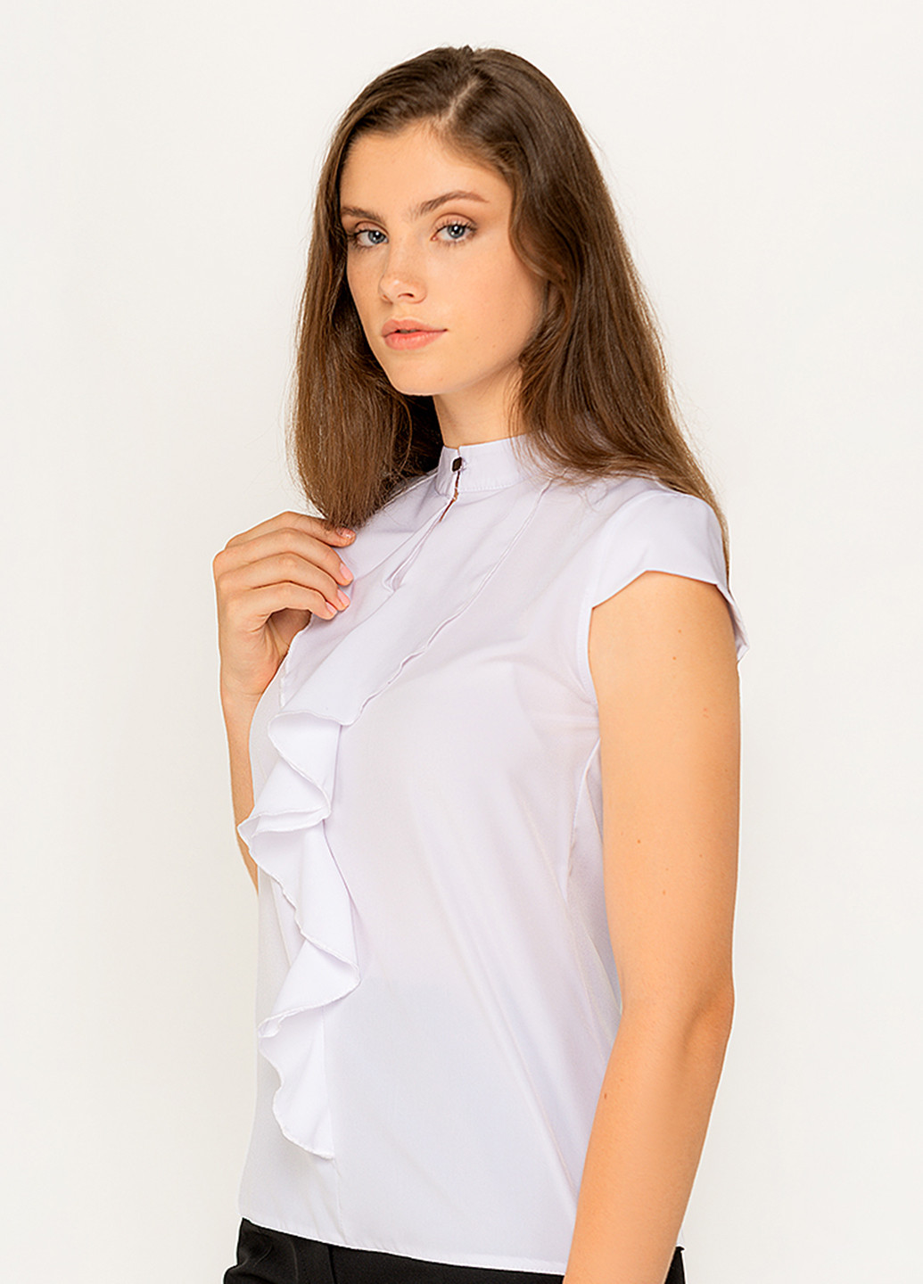 Белая летняя блуза Van Gils