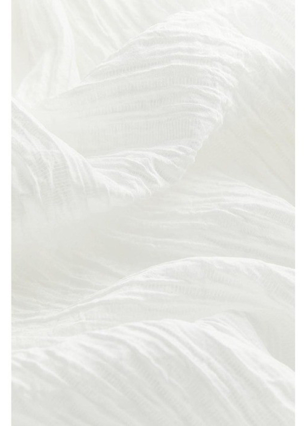 Молочное кэжуал платье с открытыми плечами H&M однотонное