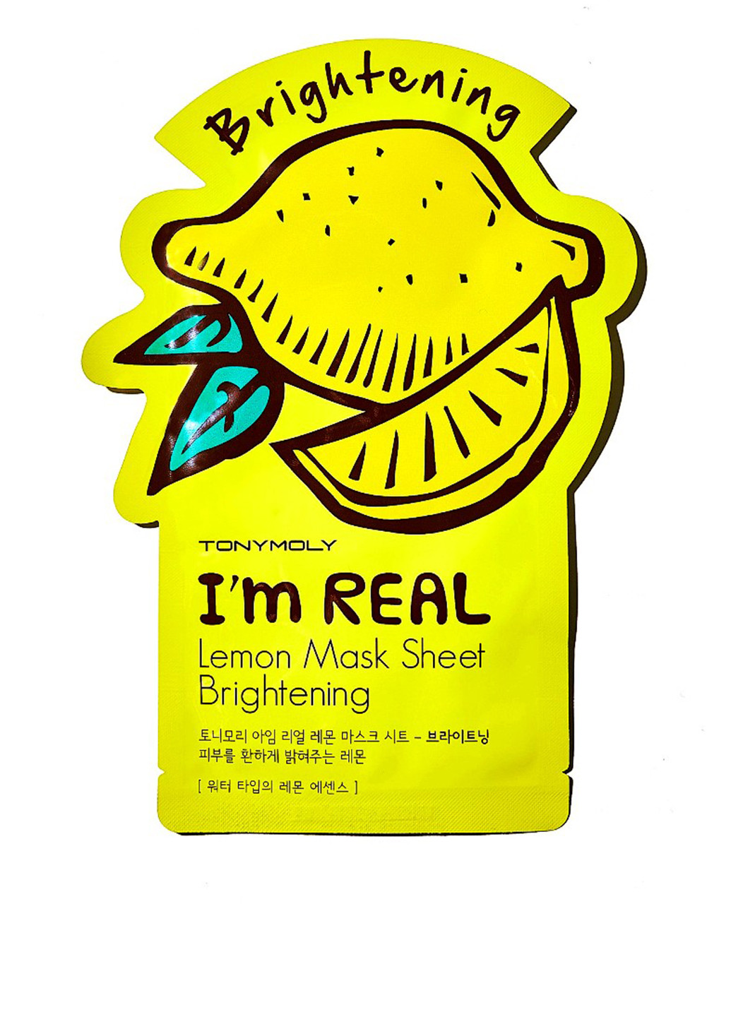 Тканевая маска для лица осветляющая с лимоном, 21 мл Tony Moly (184326344)