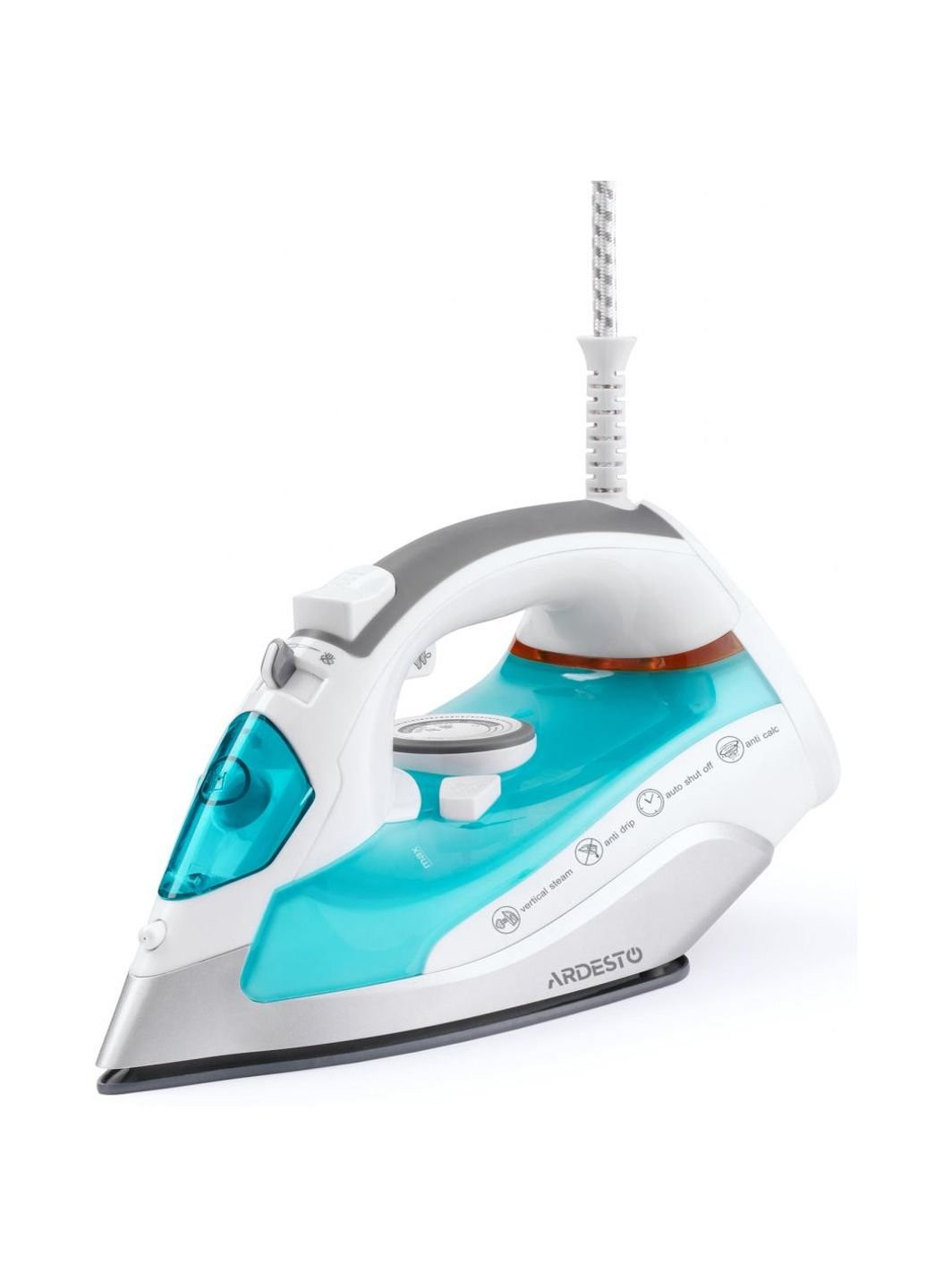 Праска IR-C2228-TQ/2200Вт/280мл/пар/ самоочищення/антикапля/керам (IR-C2228-TQ) Ardesto (251882807)