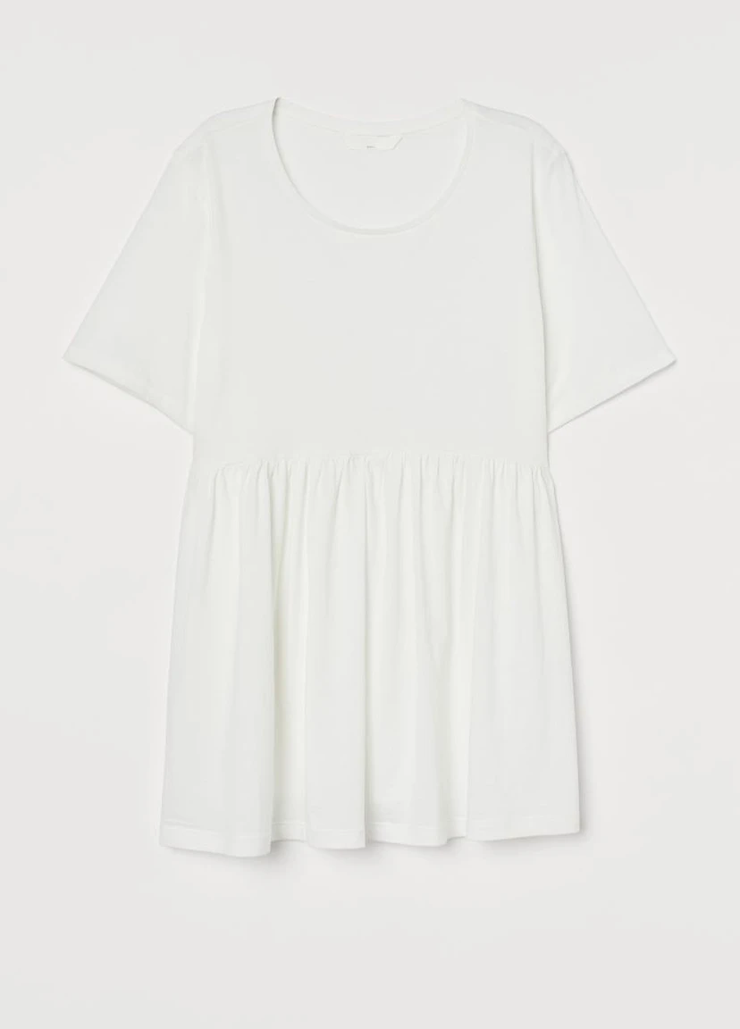 Топ з смесового бавовни H&M (212942432)