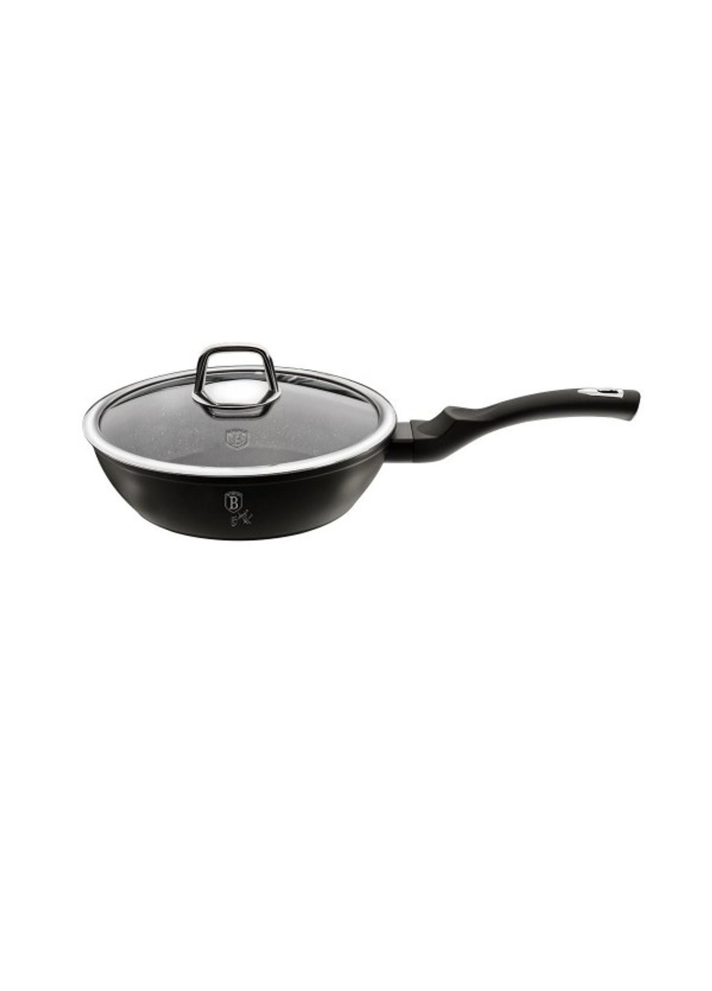 Сковорода глибока Black Silver Collection BH-1853 24 см Berlinger Haus (254642310)