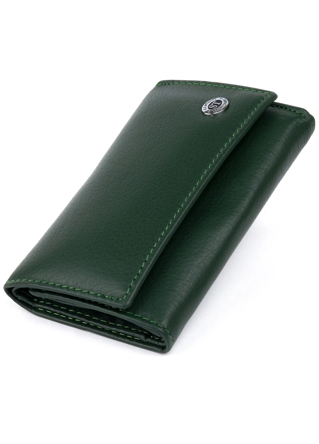Жіночий шкіряний гаманець-ключниця 12,3х7,3х1 см st leather (252128694)