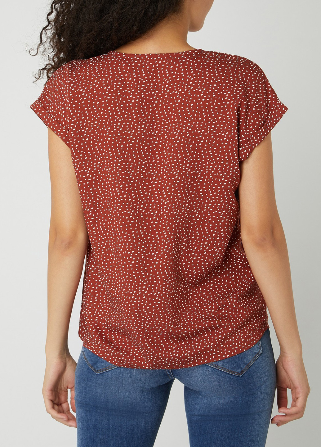 Коричнева блуза Tom Tailor