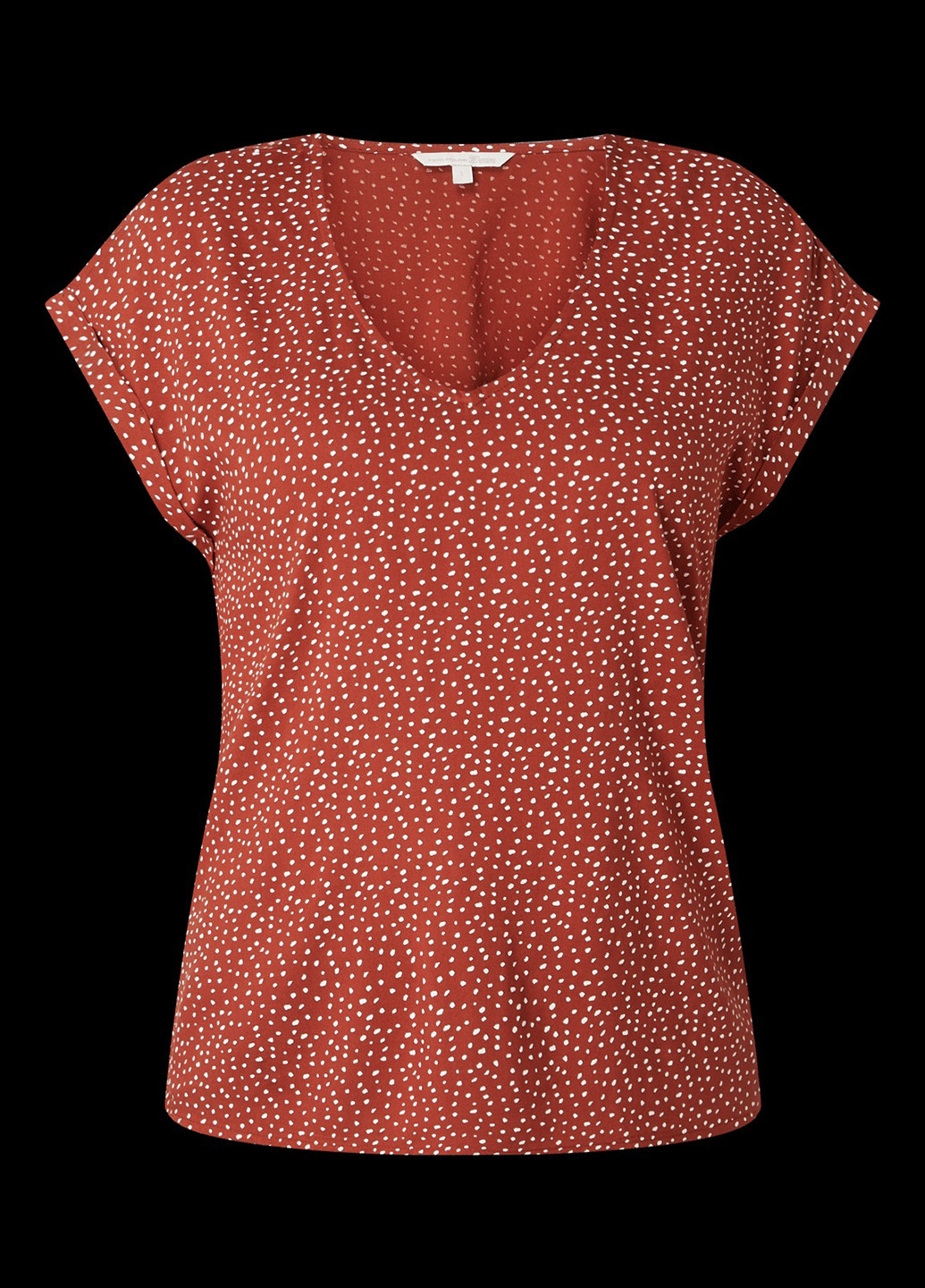 Коричнева блуза Tom Tailor