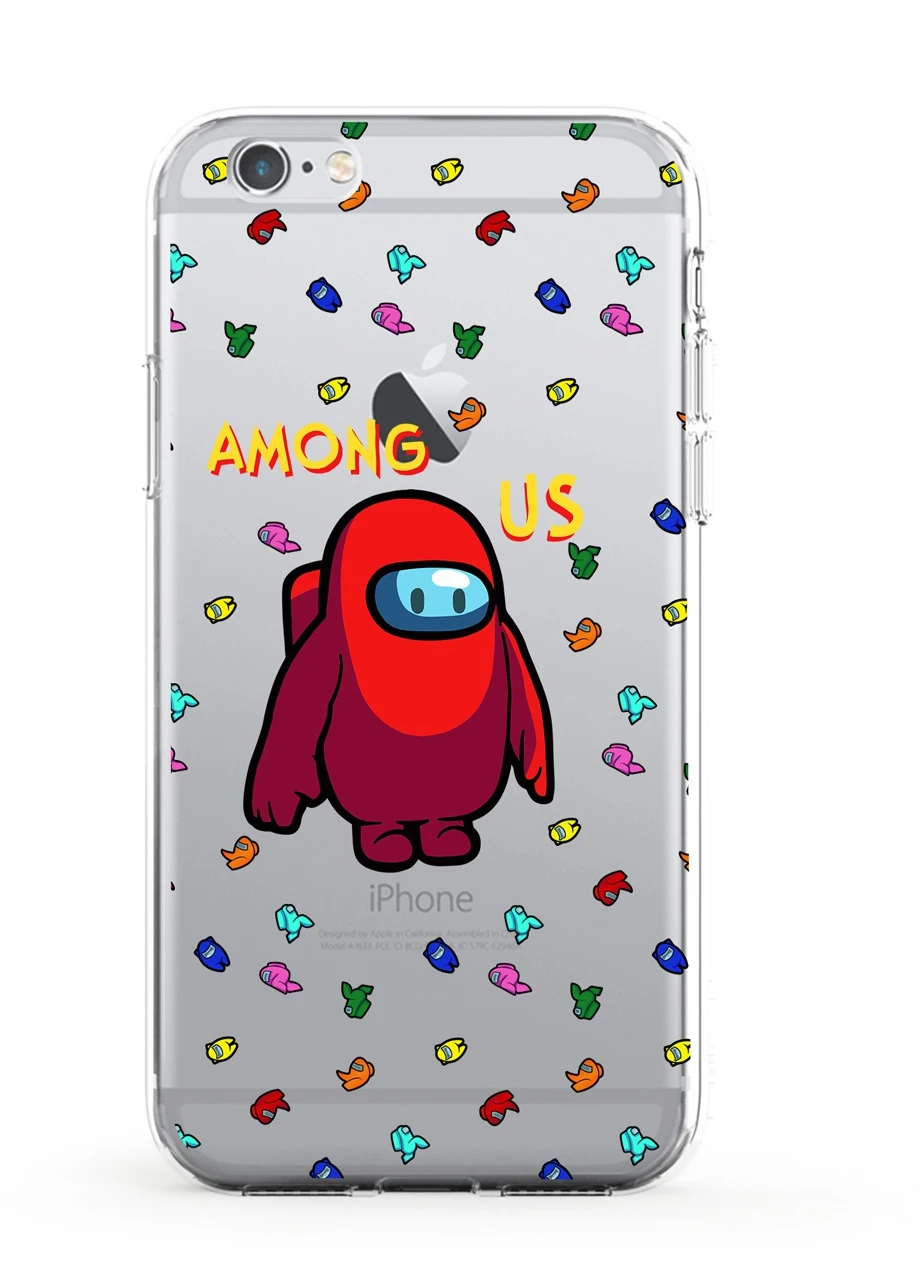 Чохол силіконовий Apple Iphone 11 Амонг Ас Червоний (Among Us Red) (9230-2411) MobiPrint (219566071)