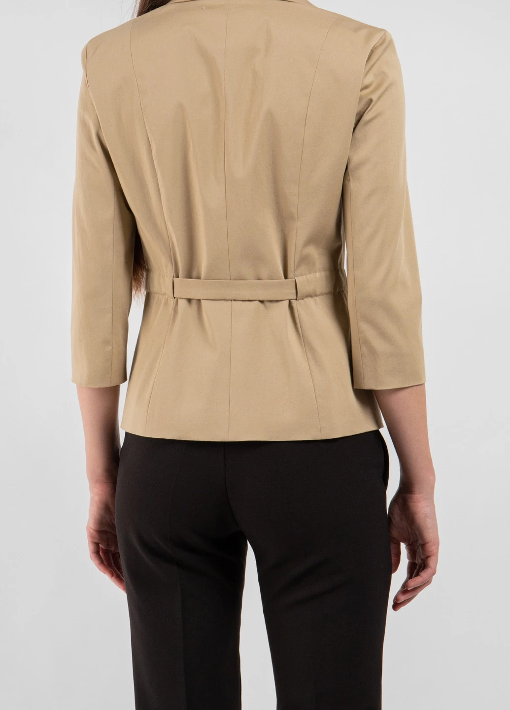 Бежевий бавовняний жакет Max Mara (241699454)
