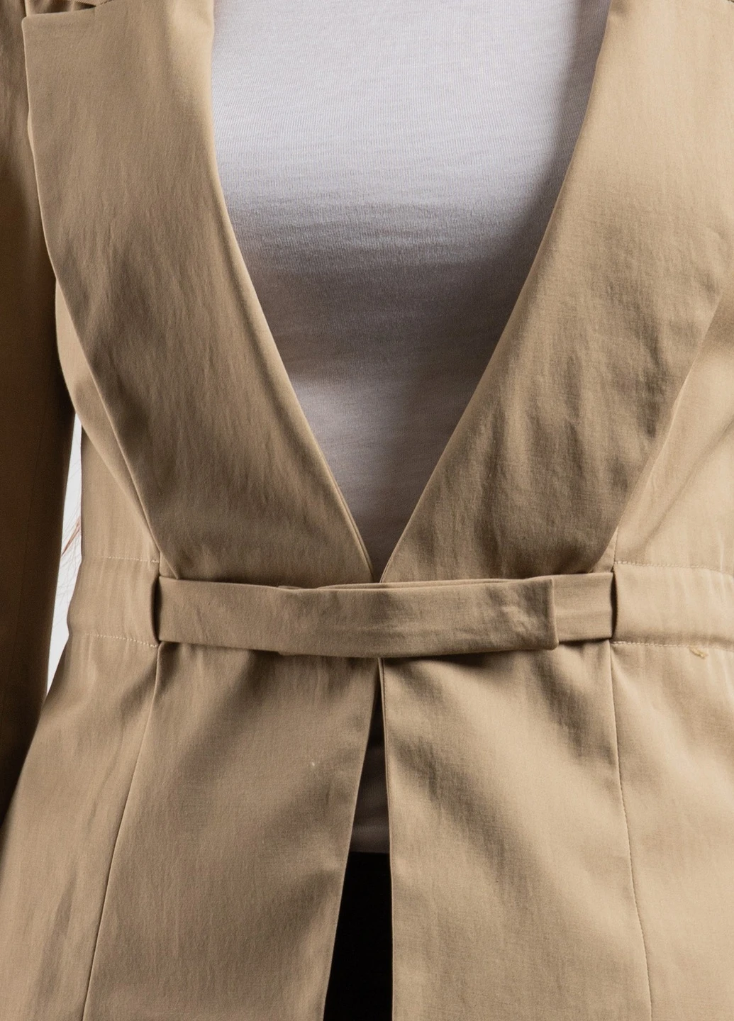 Бежевий бавовняний жакет Max Mara (241699454)