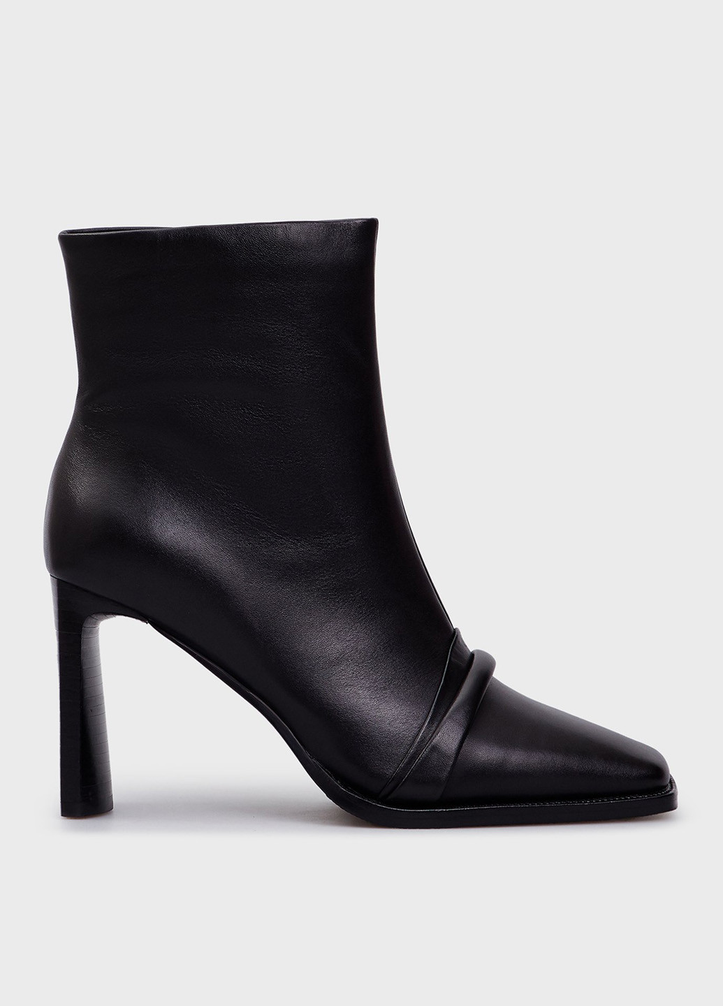 Черные демисезонная ботильоны PRPY