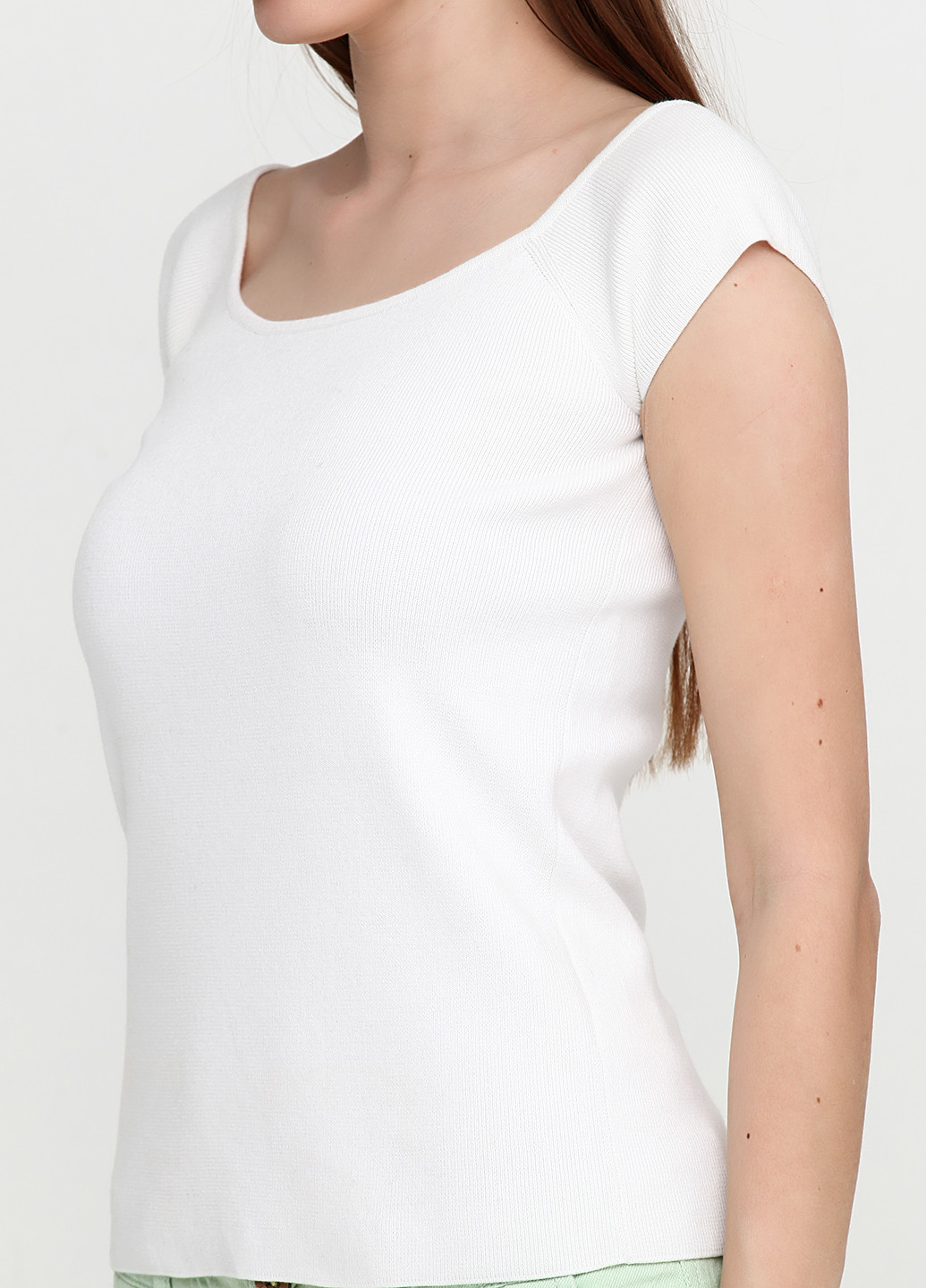 Белая летняя футболка Ralph Lauren