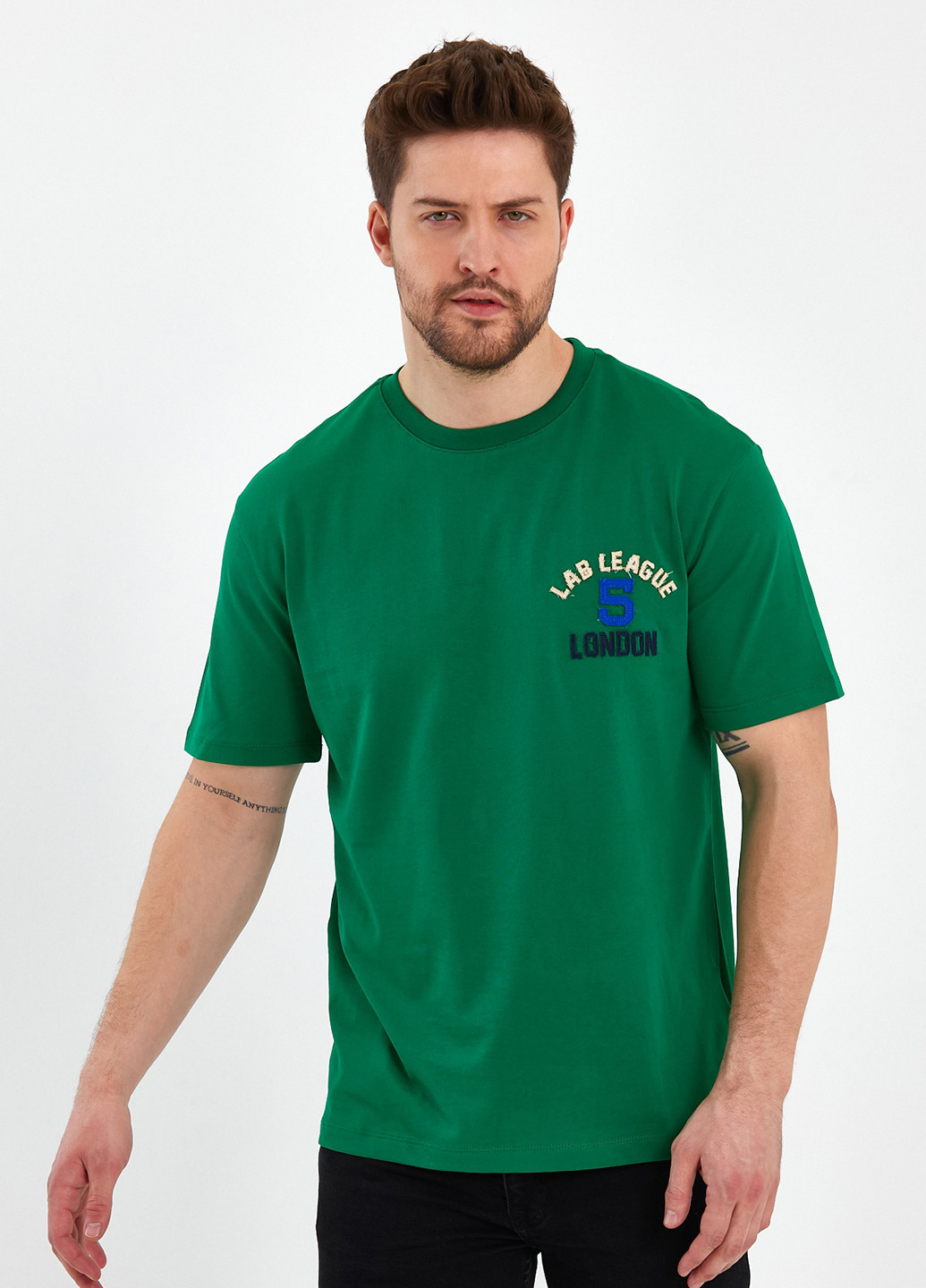 Зелена футболка Trend Collection
