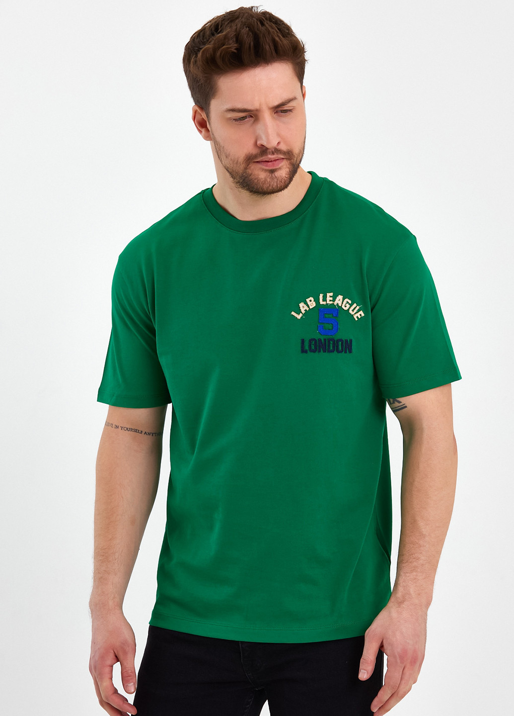 Зеленая футболка Trend Collection
