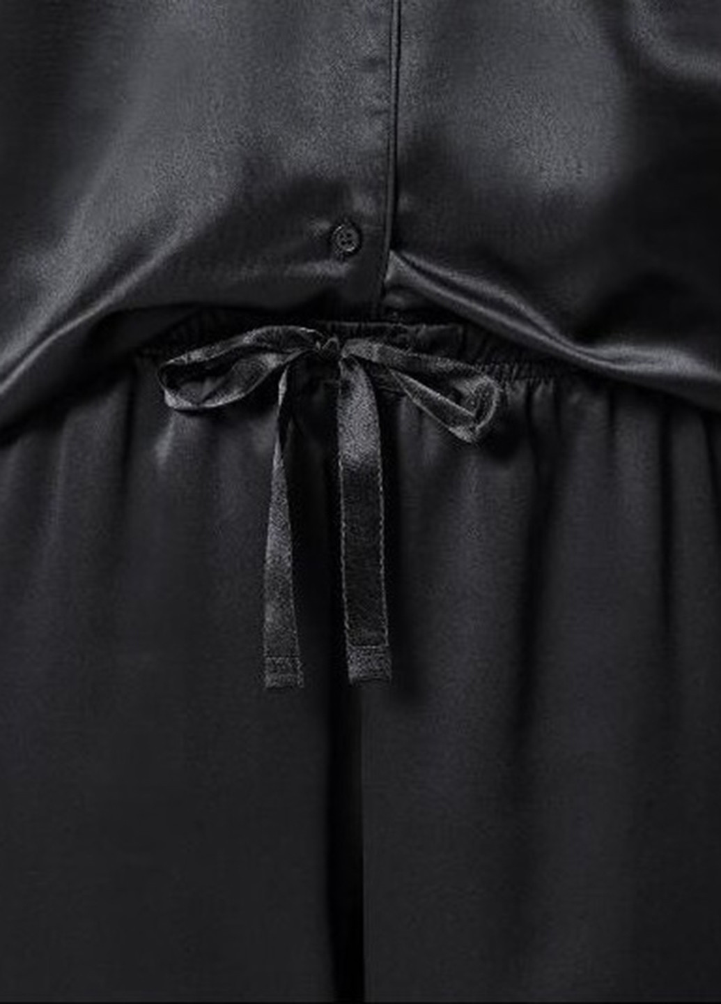 Черная всесезон пижама (рубашка, брюки) рубашка + брюки Esmara