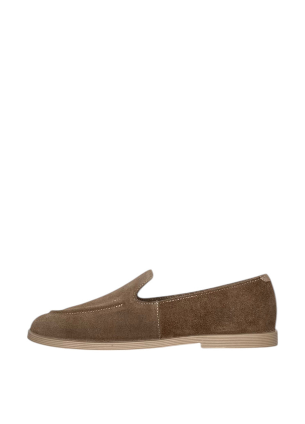 Vanessa Туфлі лофери кавовий з натуральна замша, туреччина — демісезон (327842034)
