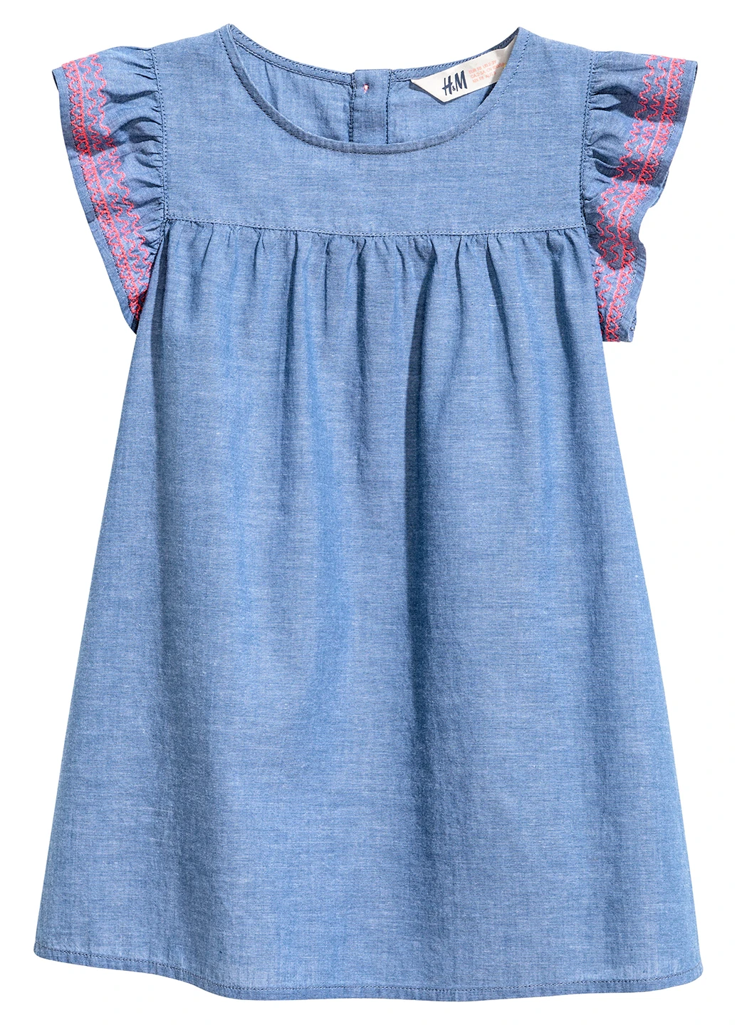 Світло-синя сукня H&M (61624481)