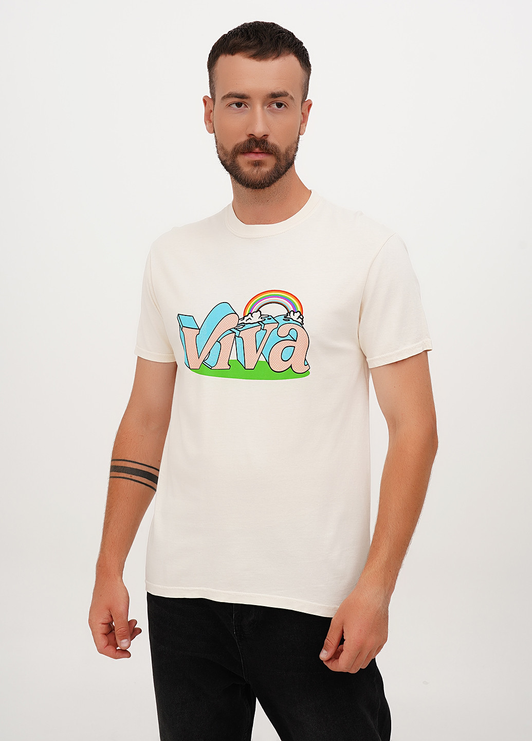 Молочна футболка Comfort Colors