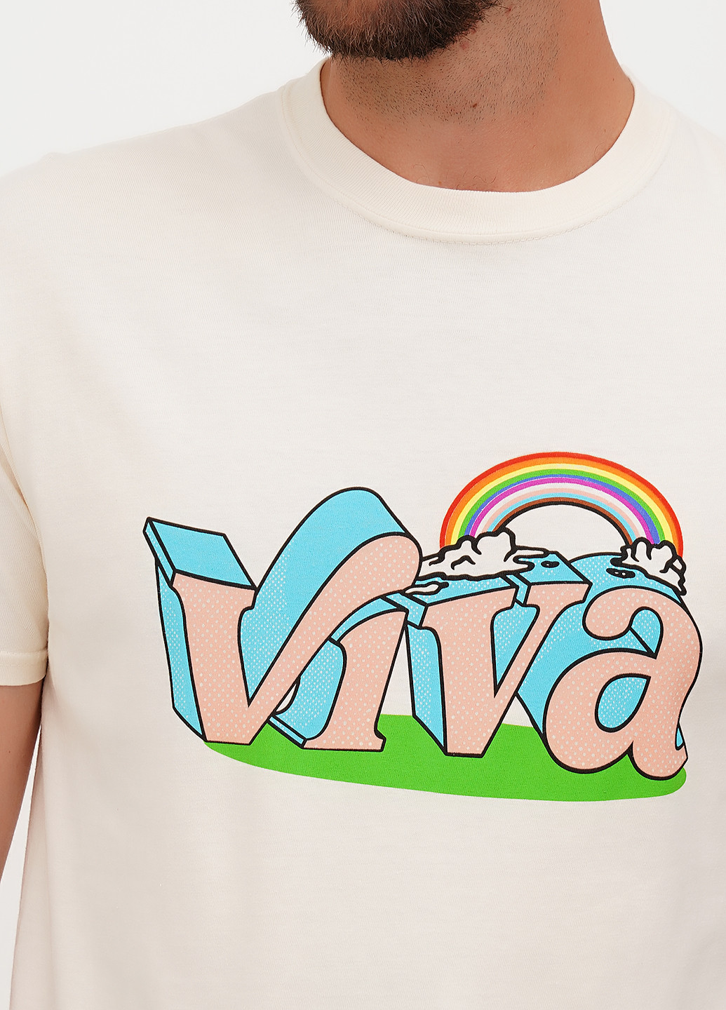 Молочна футболка Comfort Colors