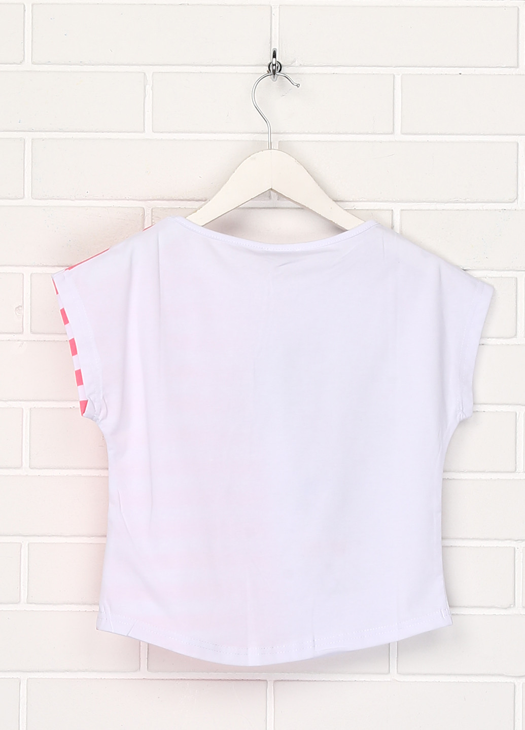 Розовая летняя футболка с коротким рукавом Aquamarine