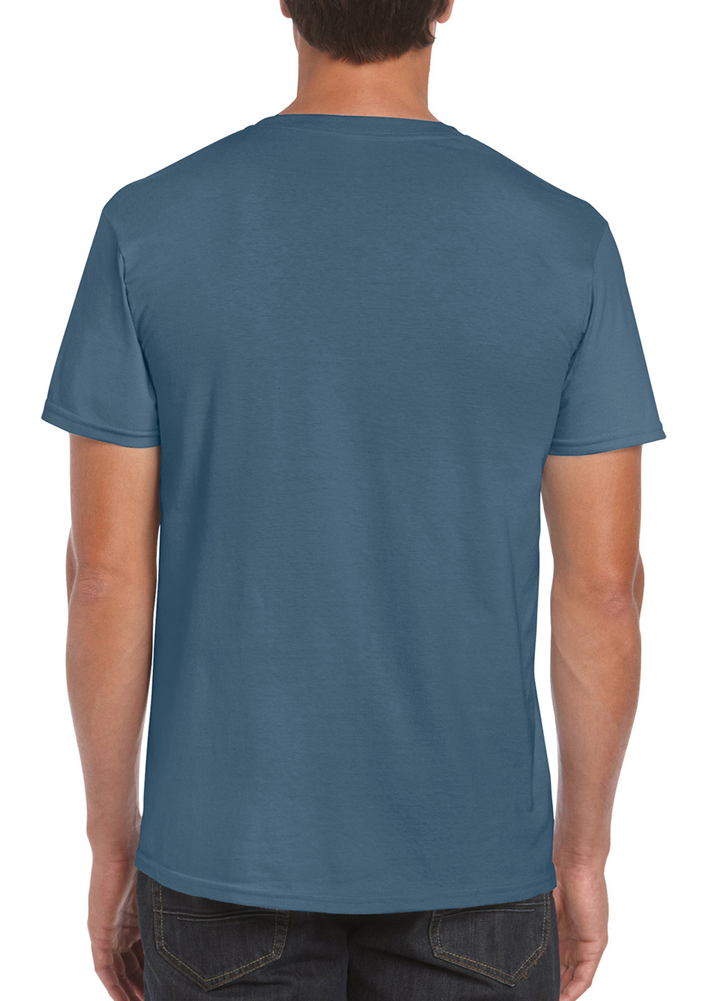 Темно-бірюзова футболка Gildan