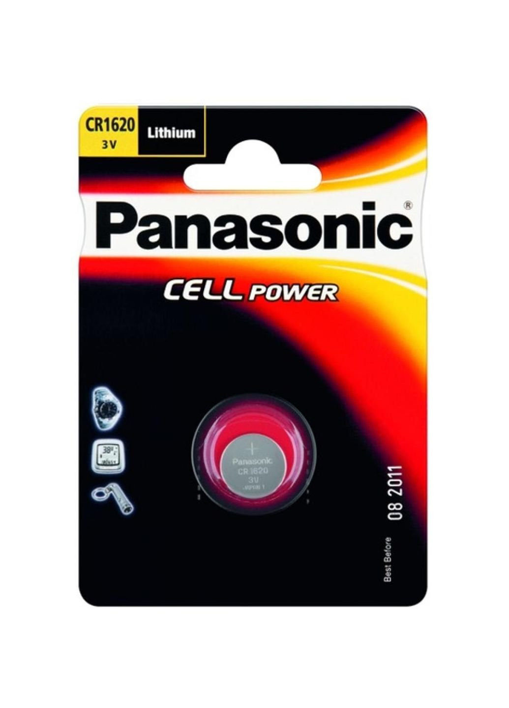 CR 1620 * 1 літієва батарея (CR-1620EL / 1B) Panasonic (251412342)