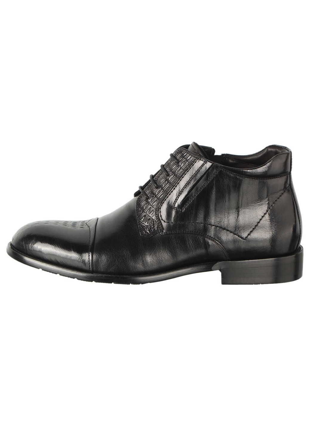 Черные осенние мужские классические ботинки 196730 Cosottinni