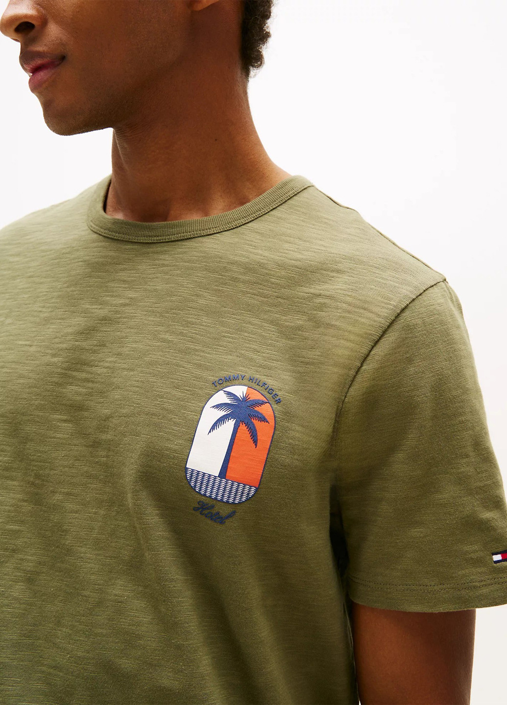 Зелена футболка Tommy Hilfiger