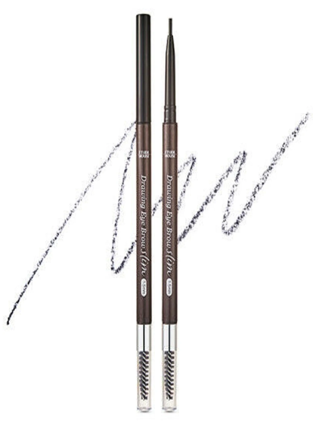 Тонкий олівець для брів Drawing Slim Eyebrow # 6 Soft Black, 0.05 г Etude House (220318330)