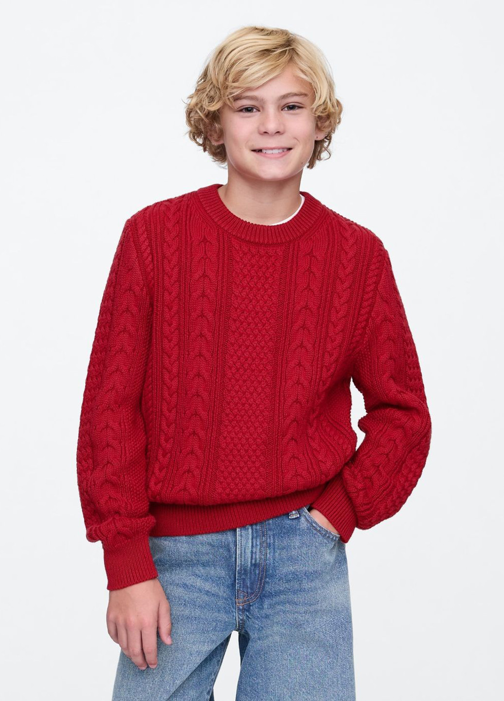 Червоний демісезонний джемпер джемпер Gap