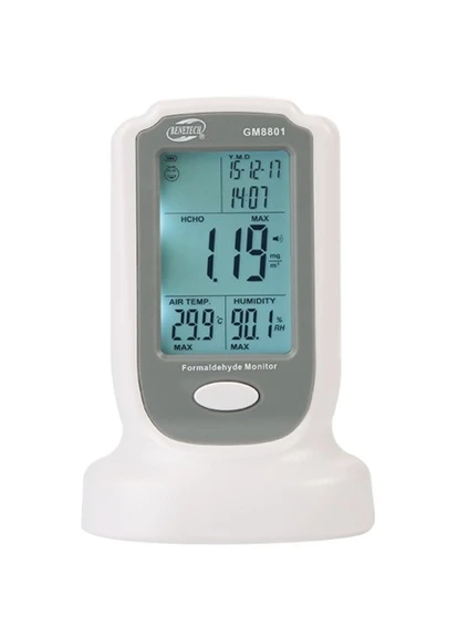 Монитор формальдегида (HCHO, 0-50°C, 10-90%) GM8801 BENETECH (250099109)