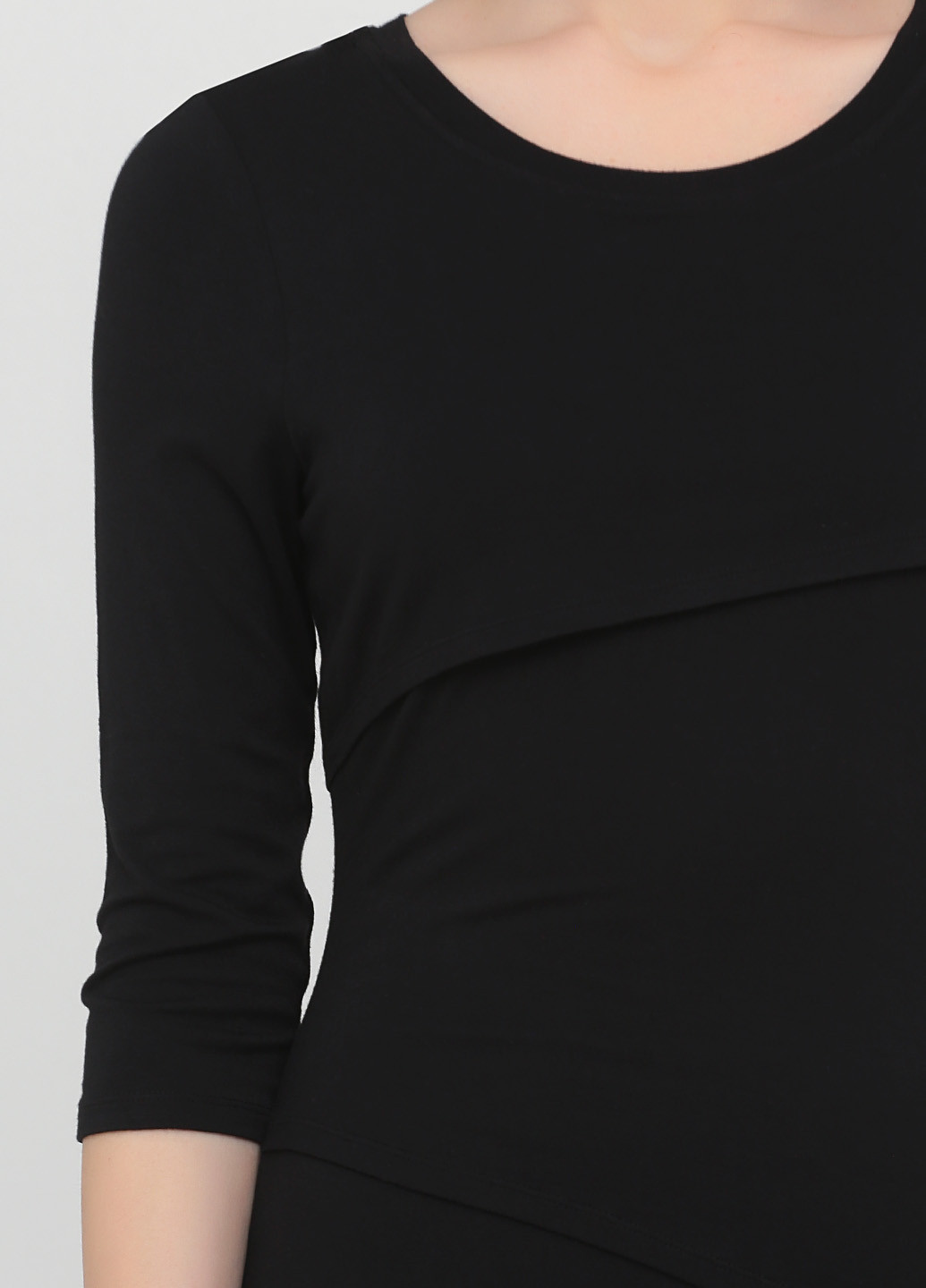 Черное кэжуал платье The J. Peterman Company однотонное