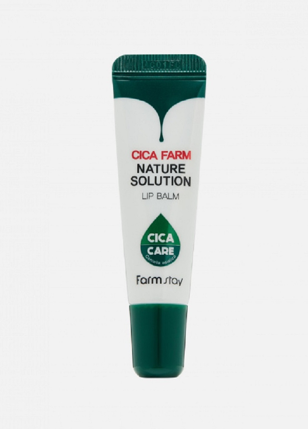 Бальзам для губ з центелою азіатською Cica Farm Nature Solution Lip Balm 10 г (8809541198762) FarmStay (219718963)