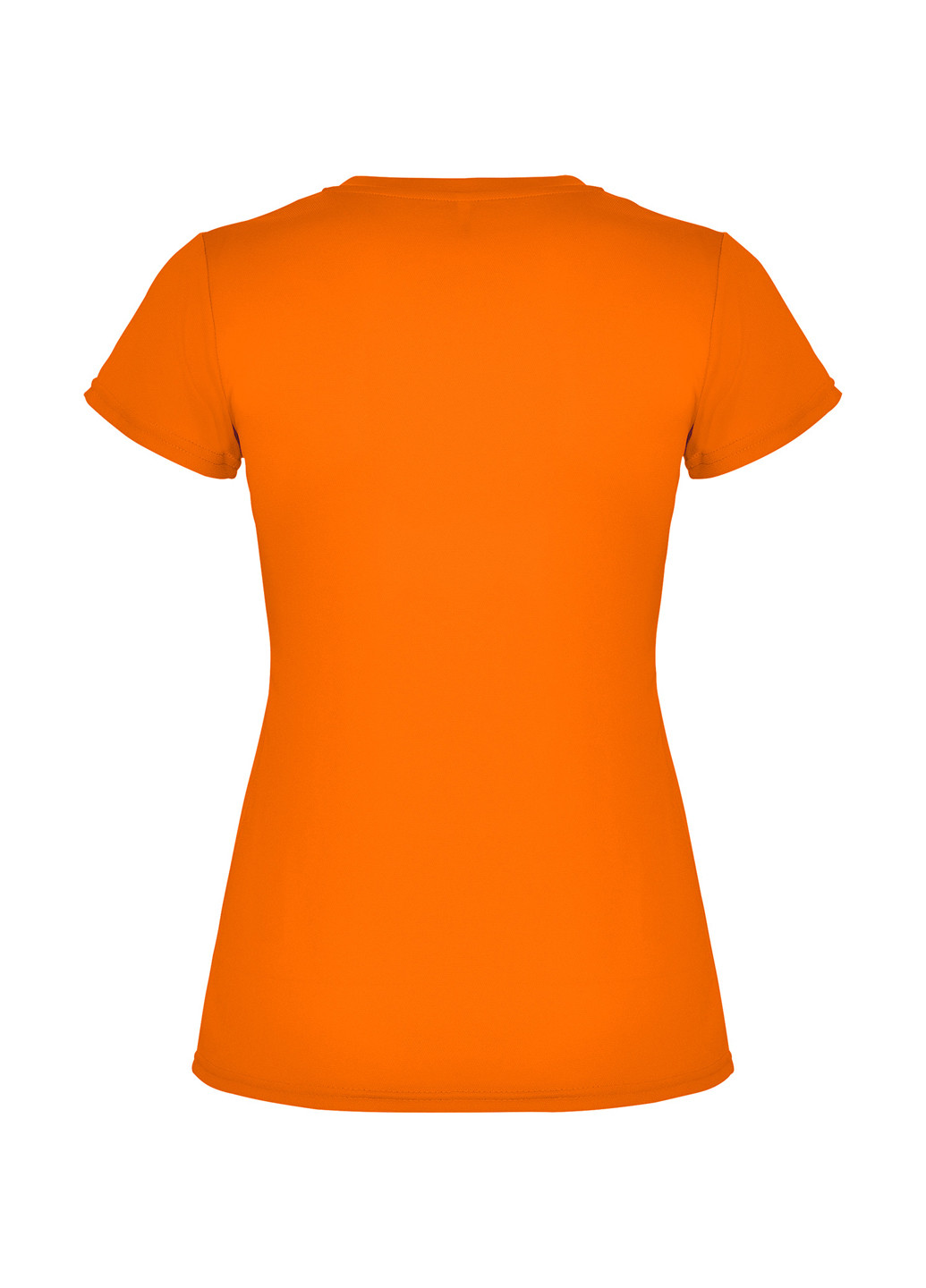 Оранжевая летняя футболка с коротким рукавом Roly