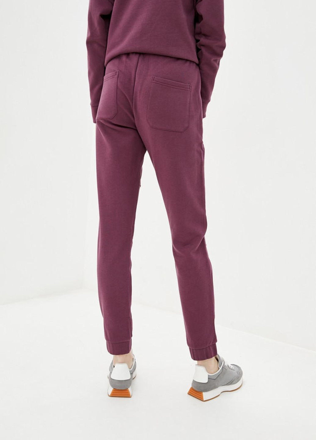 Фиолетовые спортивные демисезонные джоггеры брюки Promin