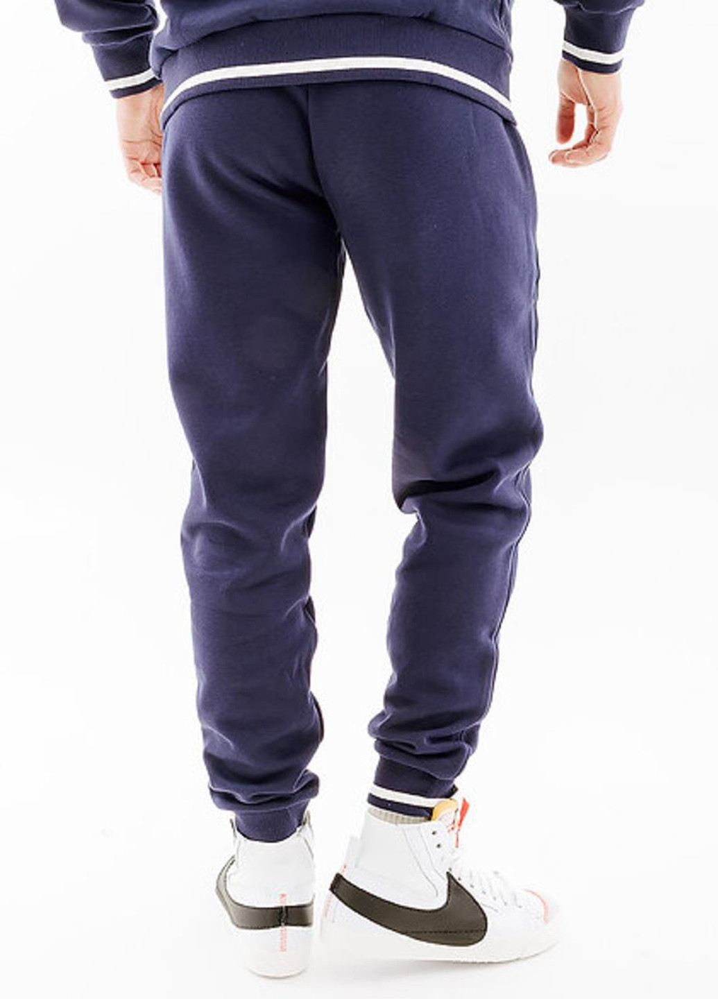 Темно-синие спортивные демисезонные джоггеры брюки Puma