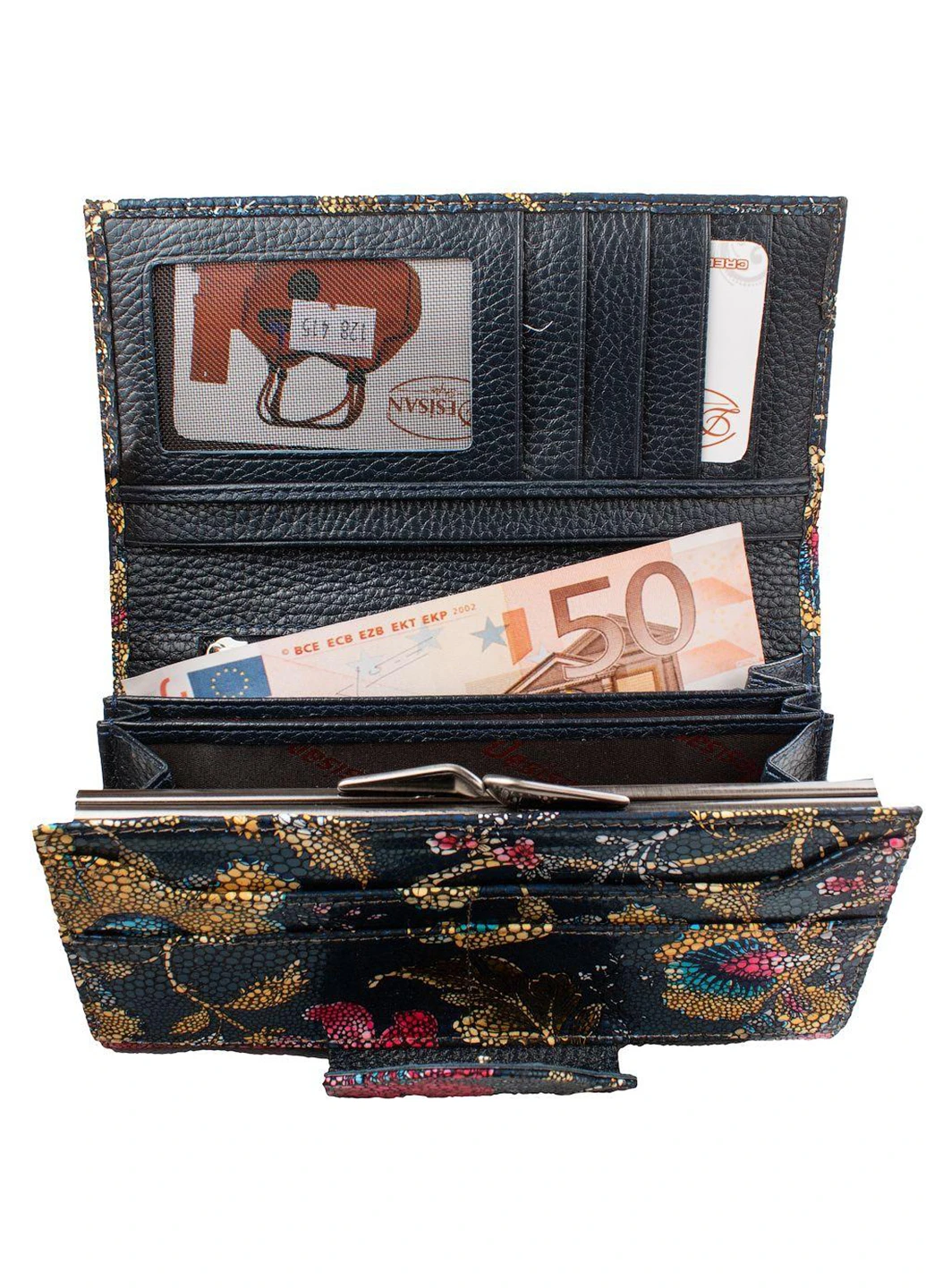 Женский кожаный кошелек 18,5х10,5х3,3 см Desisan (255709449)