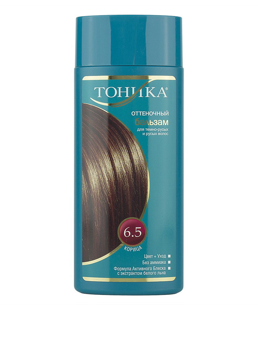 Бальзам відтінку для повністю сивого волосся 6.5 (Кориця), 150 мл Тоника (75100115)