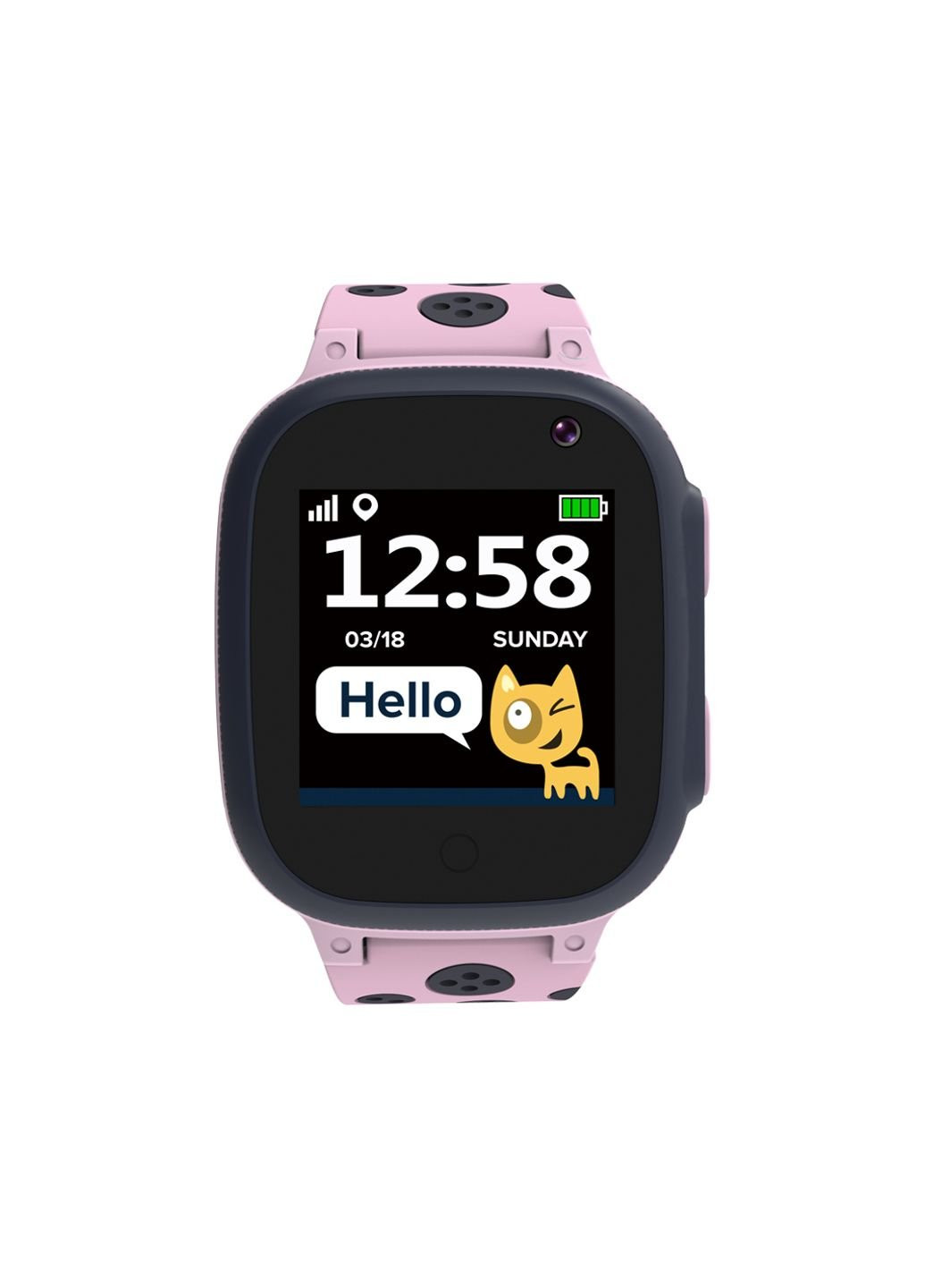 Смарт-часы CNE-KW34PP Kids smartwatch Sandy, Pink (CNE-KW34PP) Canyon (250095296)