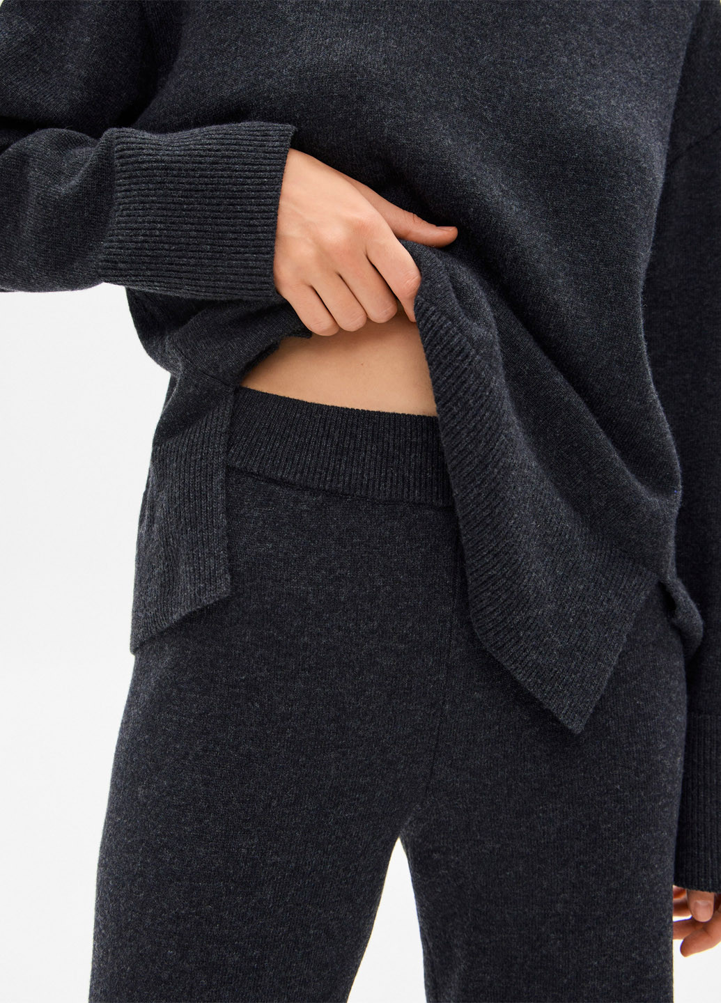 Темно-сірий зимовий светр Promin