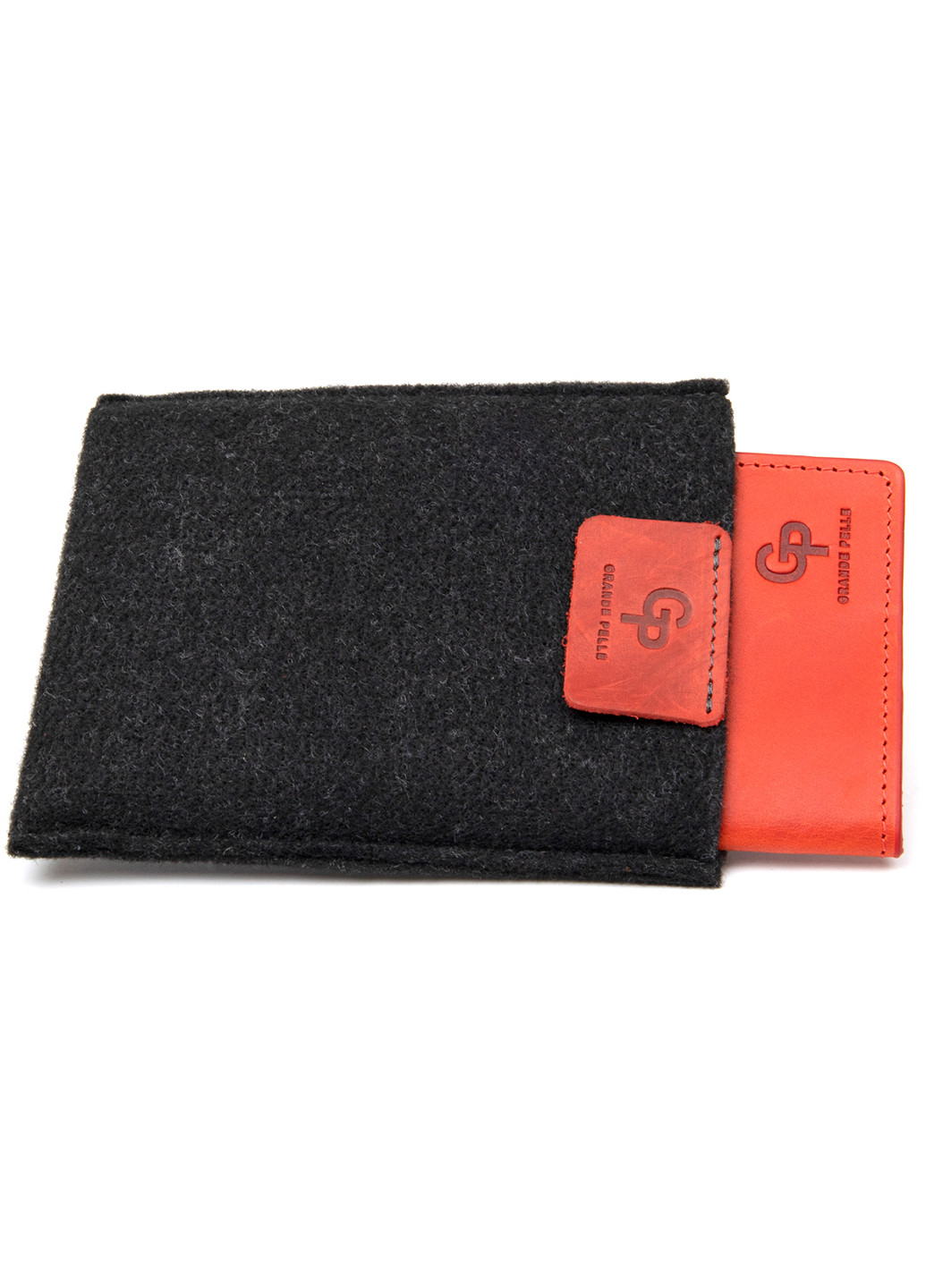 Жіноча шкіряна обкладинка на паспорт 10х13,5х1 см Grande Pelle (252414472)